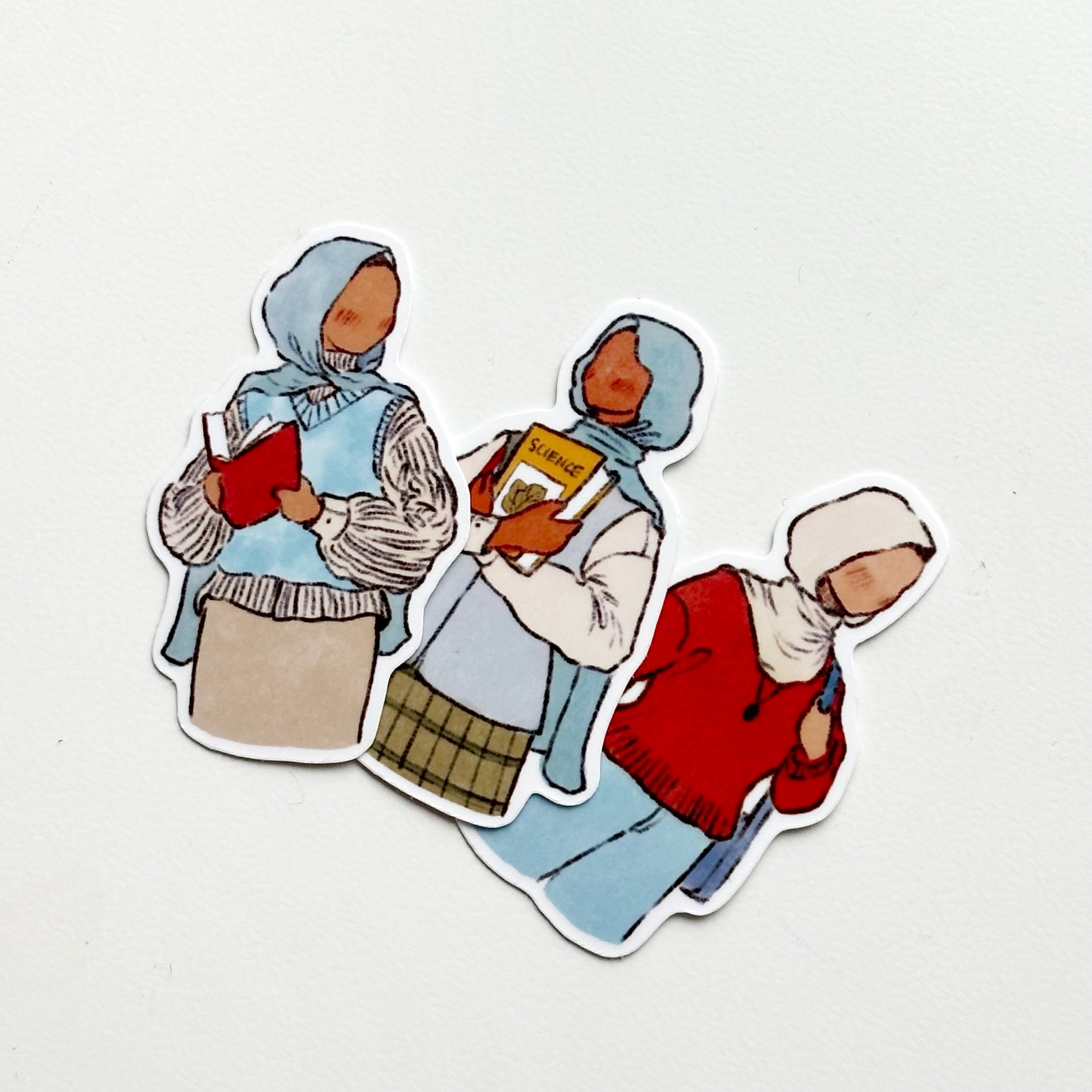 Study Trio Sticker Set