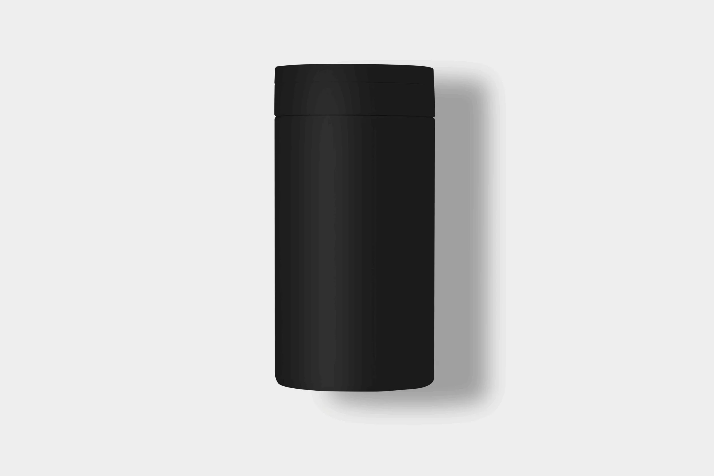 Powder Shaker 100 g / 3.5 oz - BLACK | Clement Packaging