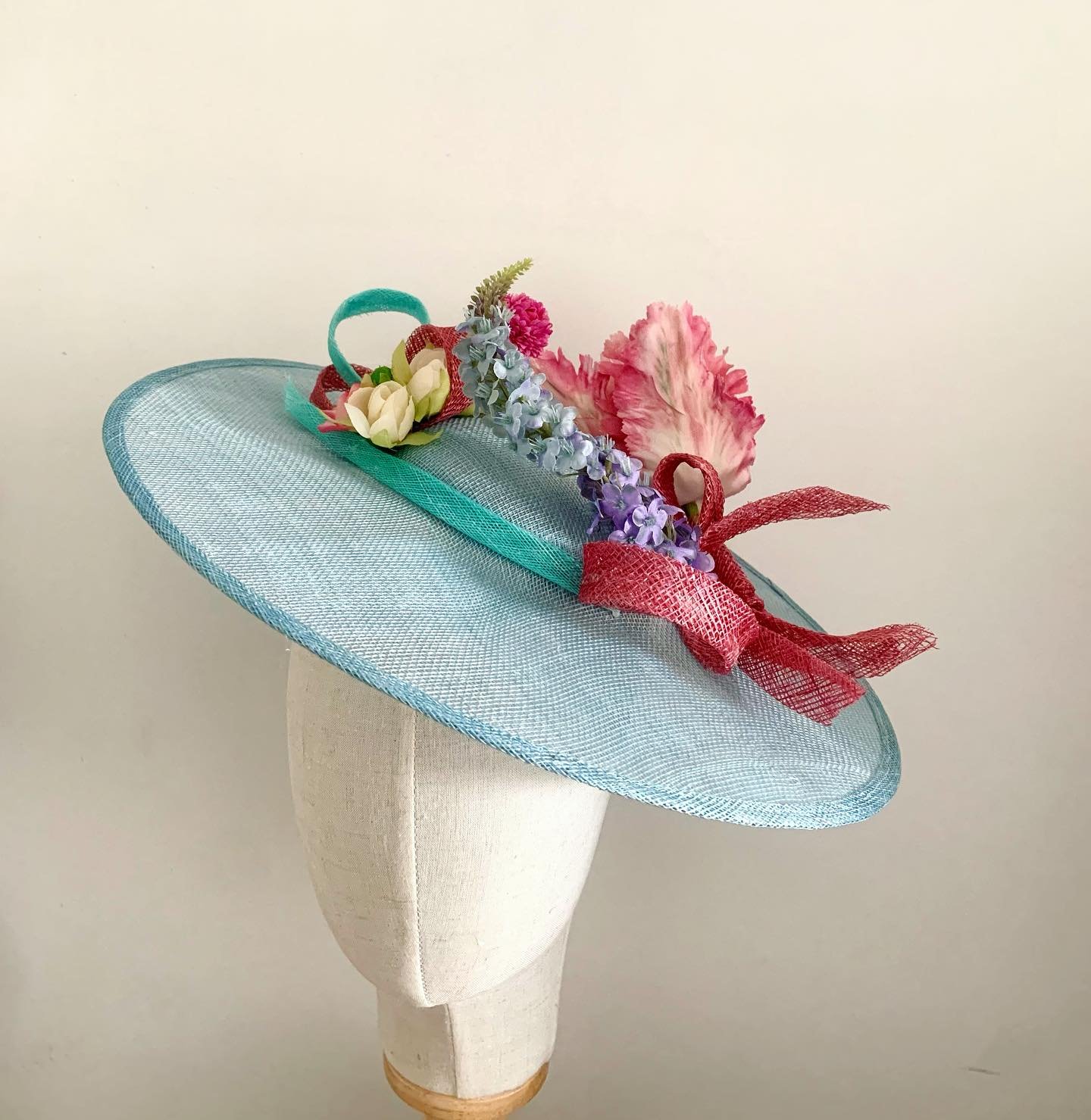 Why not wear a bouquet on a hat 💐 

#MotherOfTheBride #FloralFascinator #WeddingHat