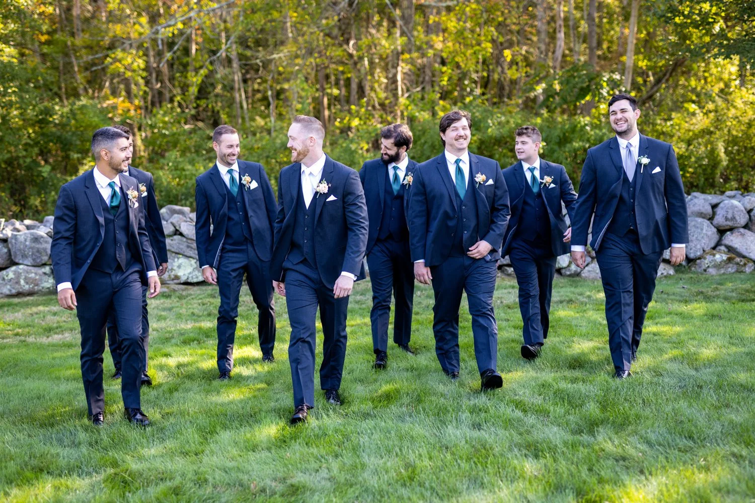 #gentlemen #incoming 
Couple: @brenna_feurtado and @slowejamz
Venue: @bittersweetfarmwestport  @whitesofwestport
DJ:  @musiconwheelspeteandtammy
Cake: @leddysbakeryfallriver
Dress: @alexandrasbridalboutique
Suits: @menswearhouse
HMU: @blinkedtobeauty