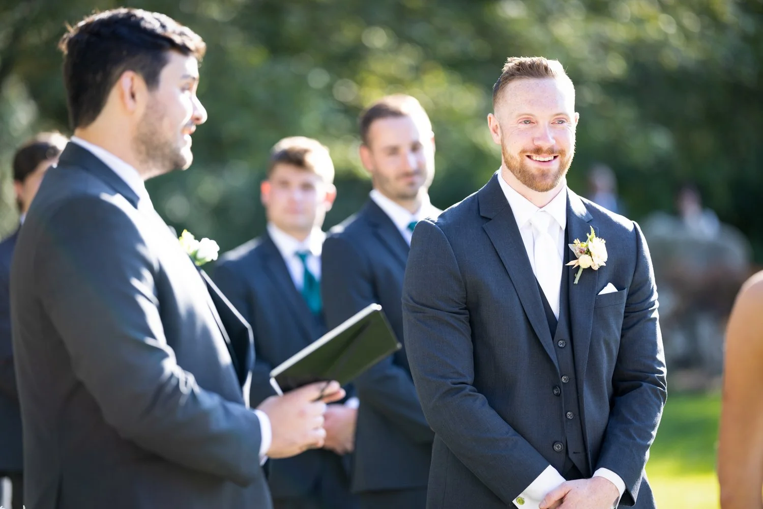 Check out this gorgeous ceremony at@bittersweetfarmwestport 

Couple: @brenna_feurtado and @slowejamz
Venue: @bittersweetfarmwestport  @whitesofwestport
DJ:  @musiconwheelspeteandtammy
Cake: @leddysbakeryfallriver
Dress: @alexandrasbridalboutique
Sui