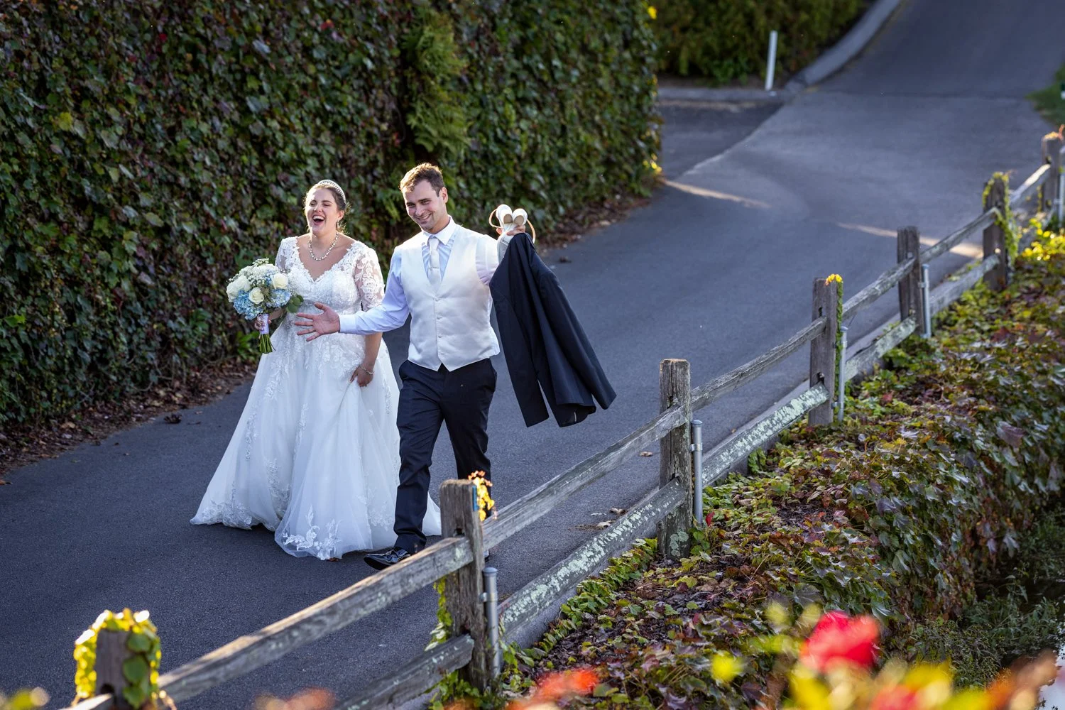 So many picturesque spots for portraits at @wannamoisettspecialevents 

Couple: Christine and DJ
Venue:  @wannamoisettspecialevents @wannamoisettcountryclub
DJ: @djallstar401
Cake: @awesomesweetsri
Dress: @anasbridal_ri
Suits: @menswearhouse