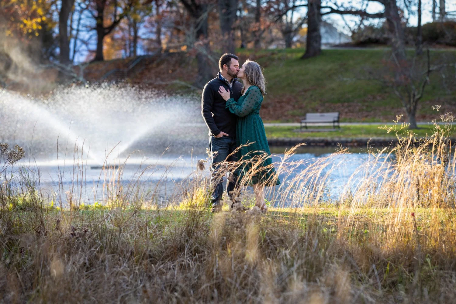 If only it wasn't so cold and windy this time of year!  I would happily spend all evening taking pictures of these two, but, you know, of the four of us, only one was wearing a fur coat. 

#engagementsession with @mo.cookies7 @rogerwilliamspark

#rom