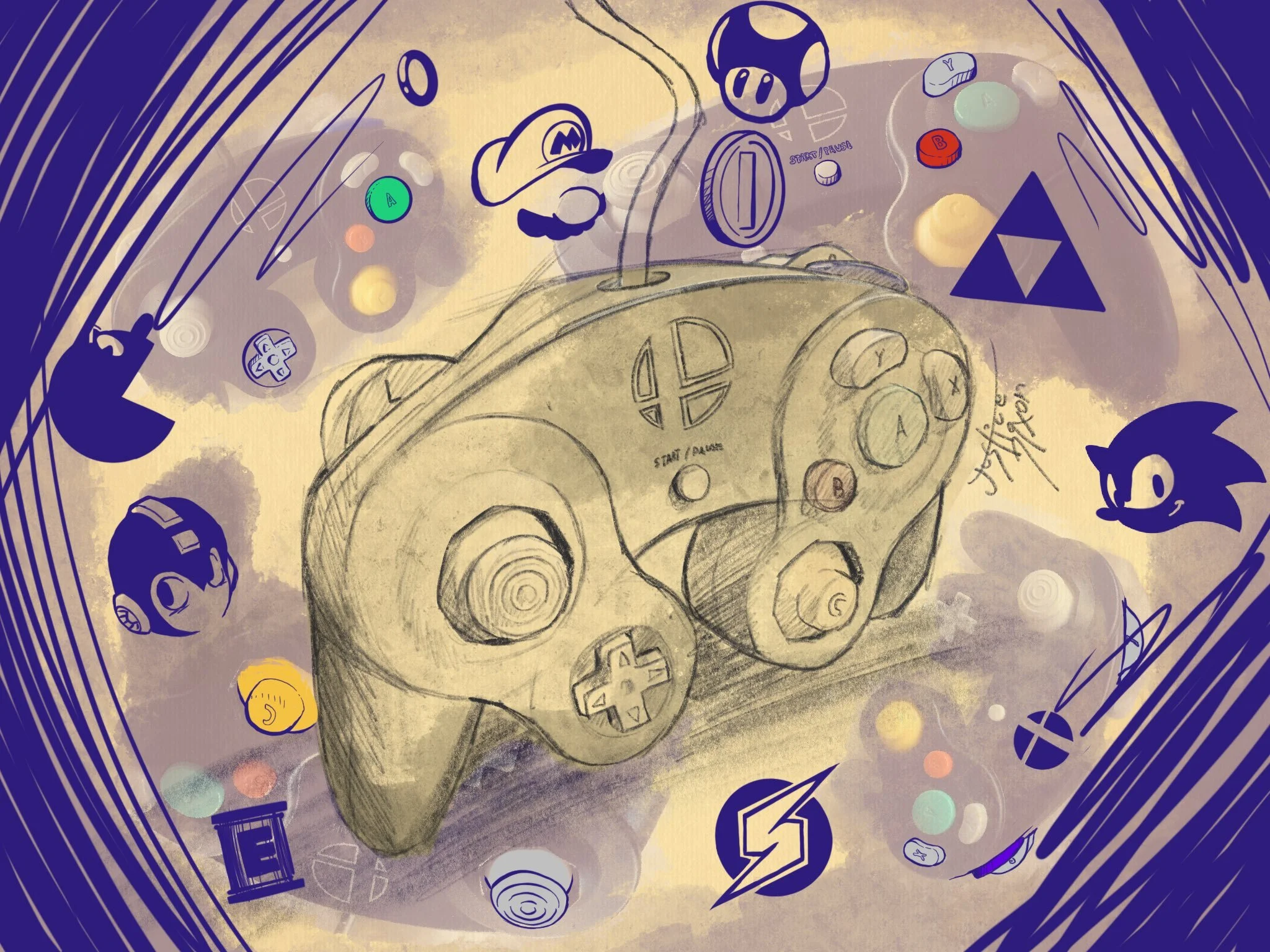 Wave Dash (fan art)