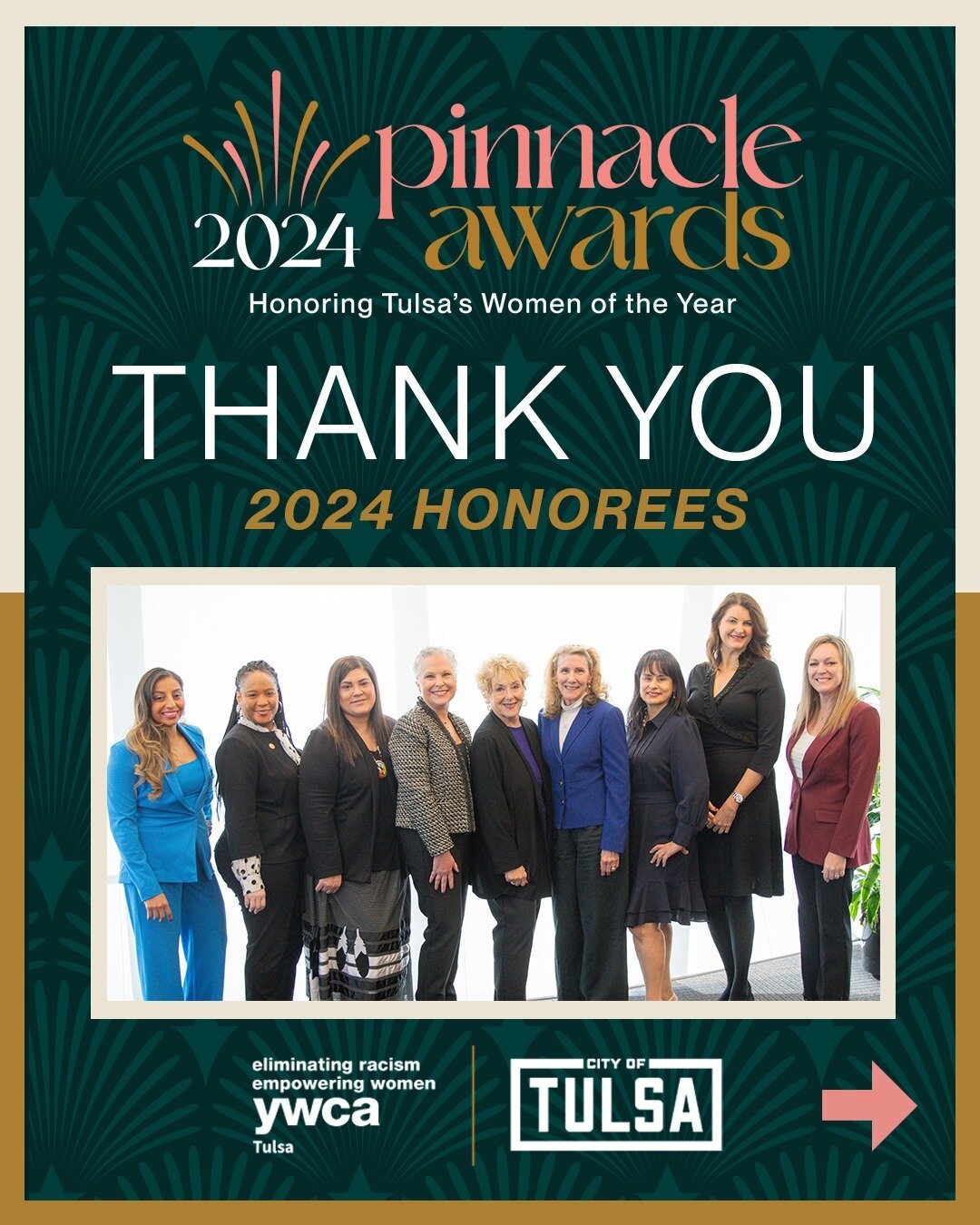 🌟 Celebrating Excellence 🌟 Each year, Tulsa shines a spotlight on remarkable women through the Pinnacle Awards. This year, we're proud to have honored a new cohort of trailblazers who embody the essence of this prestigious recognition. These women 