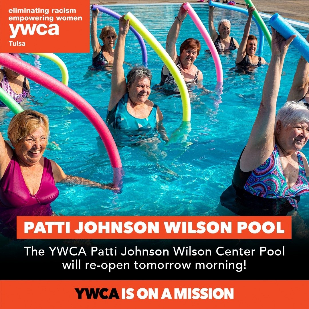 🌊💦 Pool Re-Open Alert! 🎉 Our Patti Johnson Wilson Center pool is making a splash again starting tomorrow morning, Thursday, April 18th! 🏊&zwj;♂️ Thank you all for your patience and understanding during our maintenance and repairs. We can't wait t