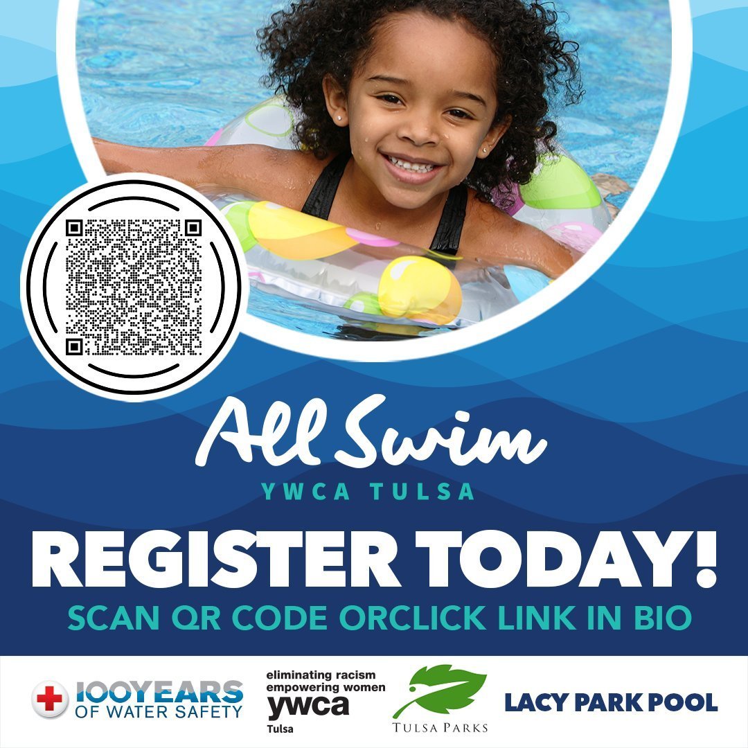 🎉 Exciting News! 🎉 Registration is officially OPEN for the FREE YWCA Tulsa All Swim program! 🏊&zwj;♀️ Don&rsquo;t let your kids miss out on this incredible opportunity in North Tulsa! Classes start June 3rd!! Dive into fun at the Lacy Park Pool wi