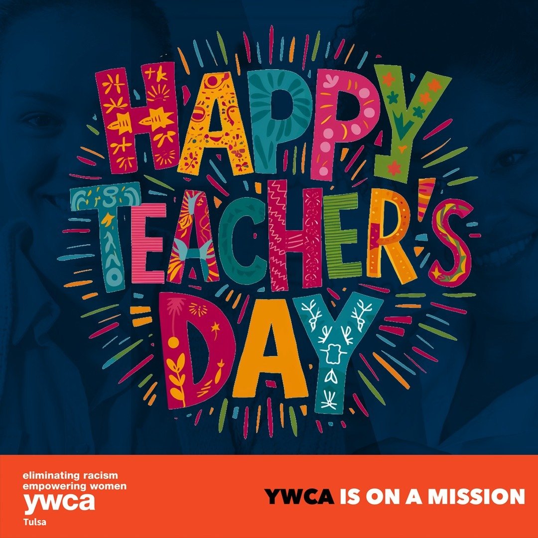🍎✨ Celebrating our incredible teachers this week at YWCA Tulsa for Teacher Appreciation Week! 📚 From Monday through Friday, we're honoring the dedication and hard work of our amazing teaching staff. Today kicked off with a heartwarming Teacher Appr