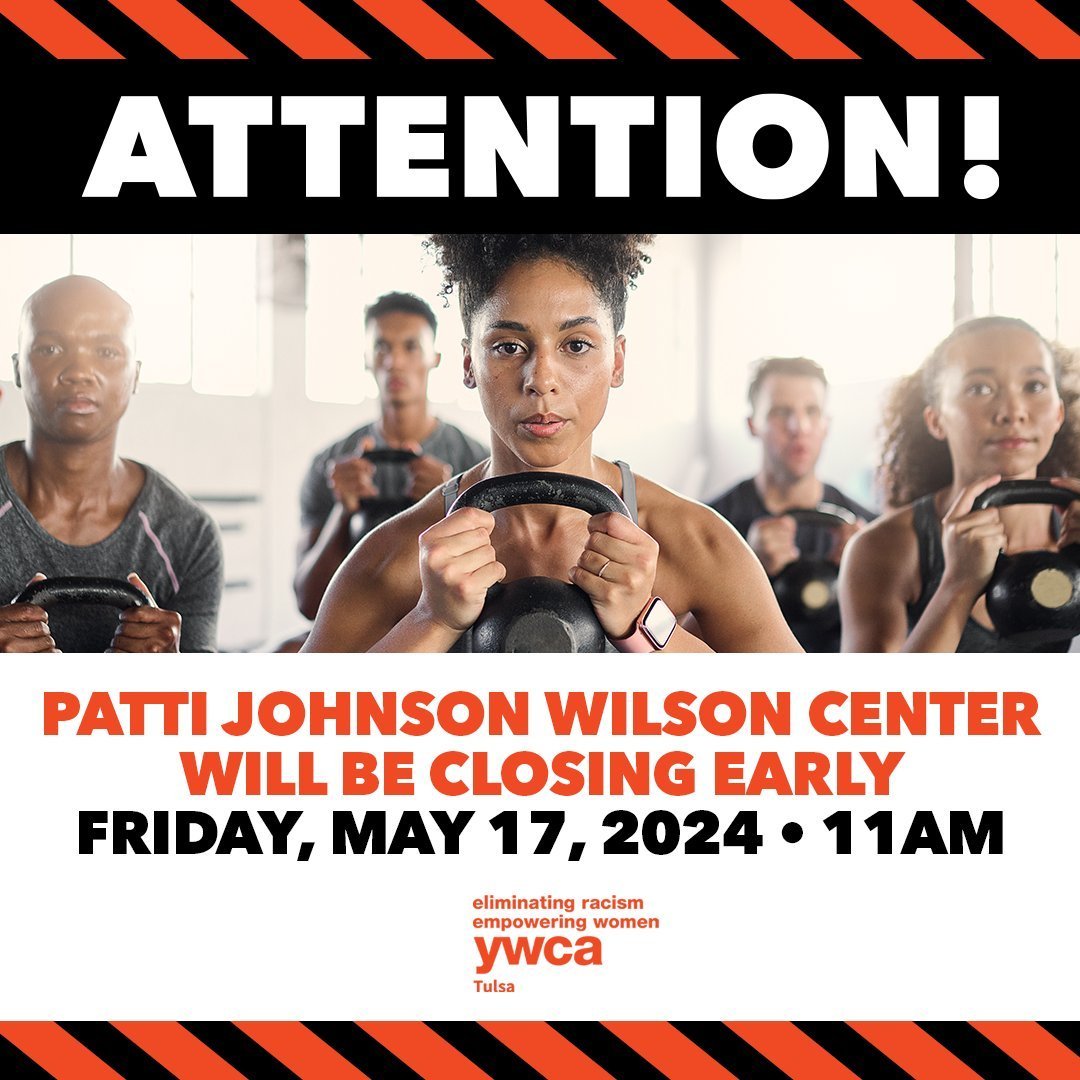 🚨 Important Announcement 🚨Please note that on Friday, May 17th, the Patti Johnson Wilson Center will be closing early at 11:00am for urgent repairs to address a leak. We understand that this may cause inconvenience, and we sincerely apologize for a