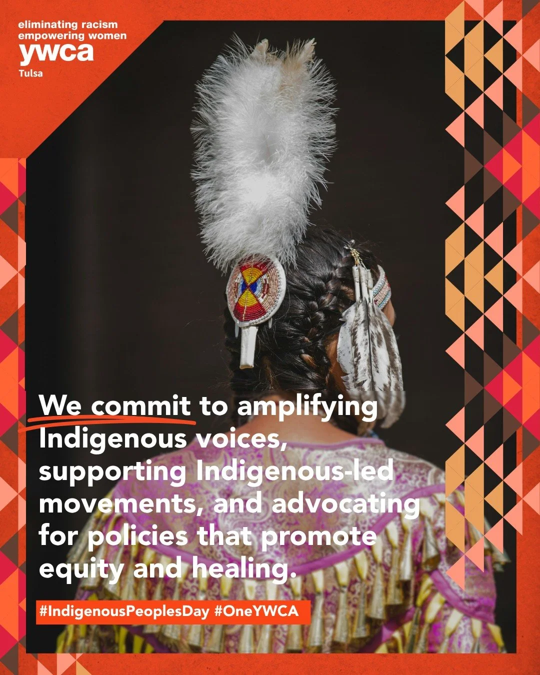 ✨YWCA Tulsa celebrates Indigenous Peoples Day on Monday, October 13th! ✨ Today, we honor the rich history, culture, and incredible contributions of our Indigenous Peoples&mdash;both here in Tulsa and across the world. This day is a powerful reminder 