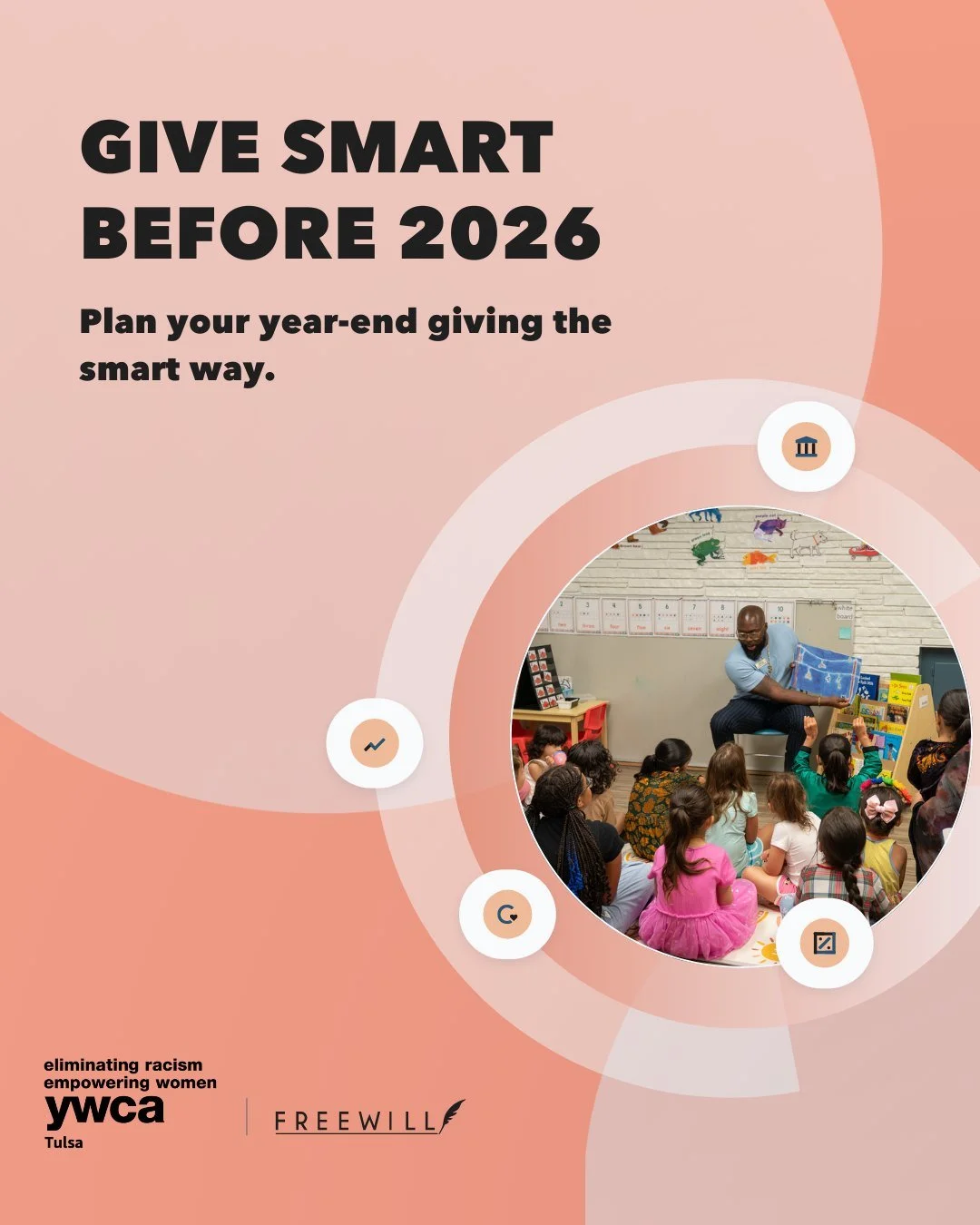 Smart giving options like appreciated stocks, cryptocurrency, DAF grants, and IRA gifts can make a huge difference without touching your wallet, and they can create real change for people in Tulsa.
Learn more and make your year-end gift with our free