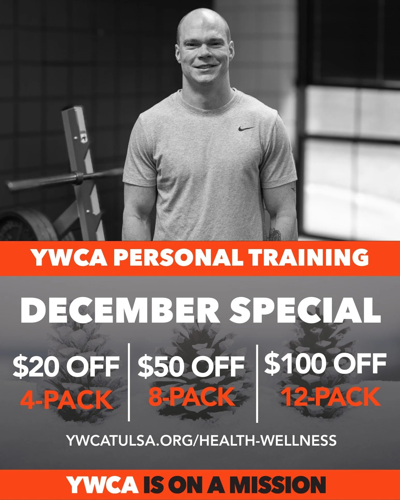🎁 Get a jump on your fitness goals this holiday season with our December Personal Training Specials! 💪 $20 off a set of 4 sessions 💪 $50 off a set of 8 sessions 💪 $100 off a set of 12 sessions Don't wait&mdash;this deal is only available in Decem
