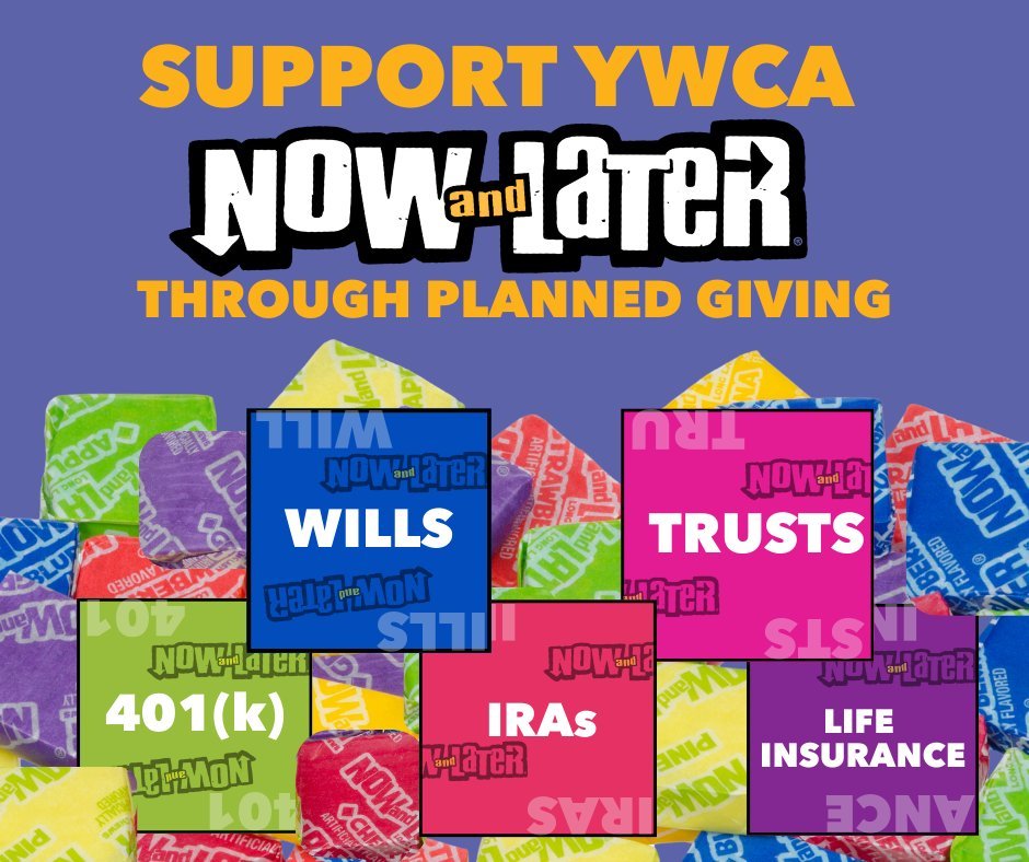 Giving isn&rsquo;t just for Tuesdays, and it definitely isn&rsquo;t just a one-time treat. 🍬 When you give to YWCA Tulsa, you create impact now and later, fueling the work happening today and the success we&rsquo;re building for tomorrow.
From wills