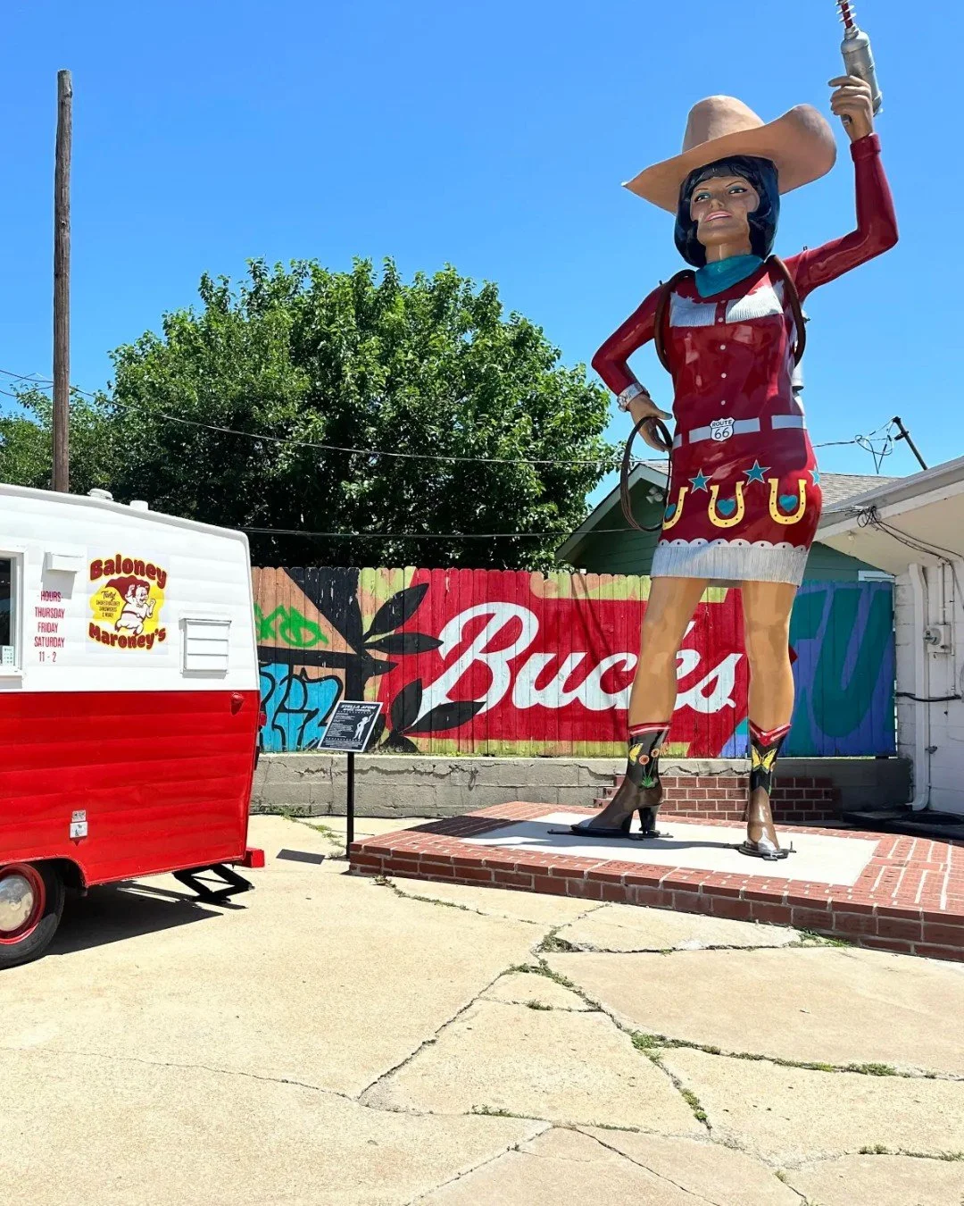 The 2026 Pinnacle Awards Silent Auction is open! Don't miss these opportunities at our link in bio.

Enjoy @baloneymaroneys on Route 66 for lunch with two guests: famed author Michael Wallis  and cultural czar Ken Busby. Hear stories of Route 66  as 