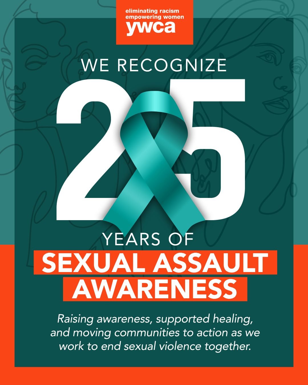 During Sexual Assault Awareness Month, we celebrate the service providers and advocates who work each day to build the road to healing and lift the voices and experiences of survivors. #25YearsStronger #SAAM
