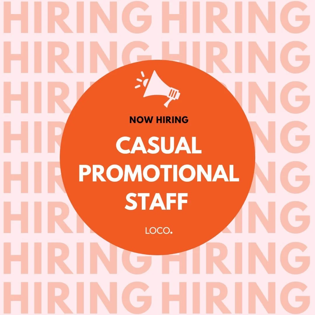 COULD YOU BE OUR NEXT LOCO LEGEND?

Loco Group is on the hunt for:
🔸 Experienced Team Leaders
🔸 Brand Ambassadors

We&rsquo;re gearing up for a huge Summer season and looking for standout talent to join our crew across iconic brands and major event