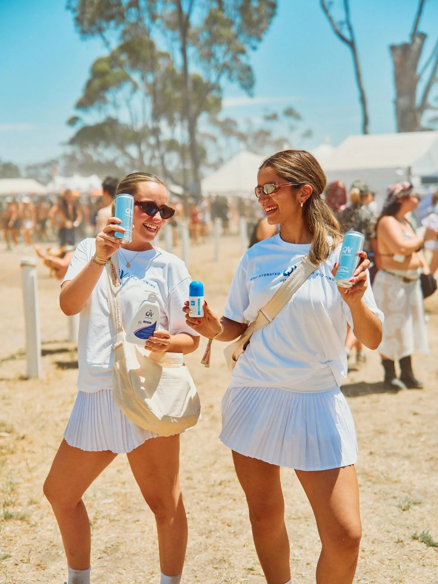 📍QV Sanctuary 

So much fun repping @qvskincare at @beyondthevalleyfest with our mates at @thegrey_area . Mist archways, free product, secret DJ sets, yoga and pilates sessions&hellip; honestly, what more could you want?
