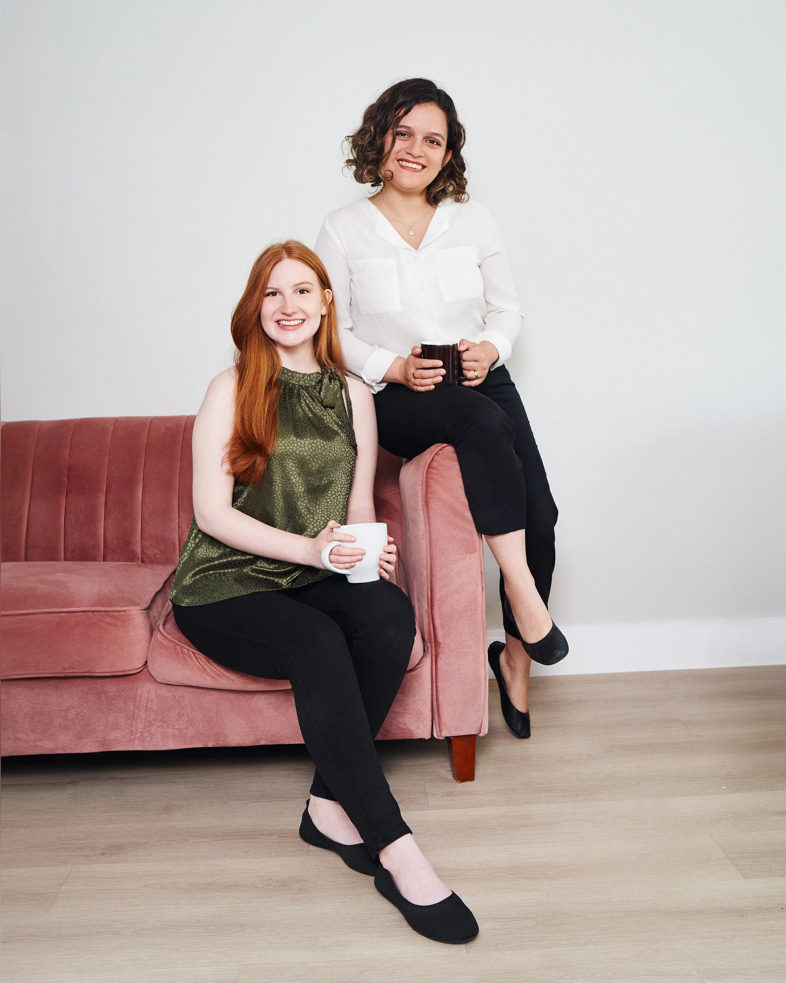 The Word Conscious team, Heidi Mungall and Nasim Mansuri