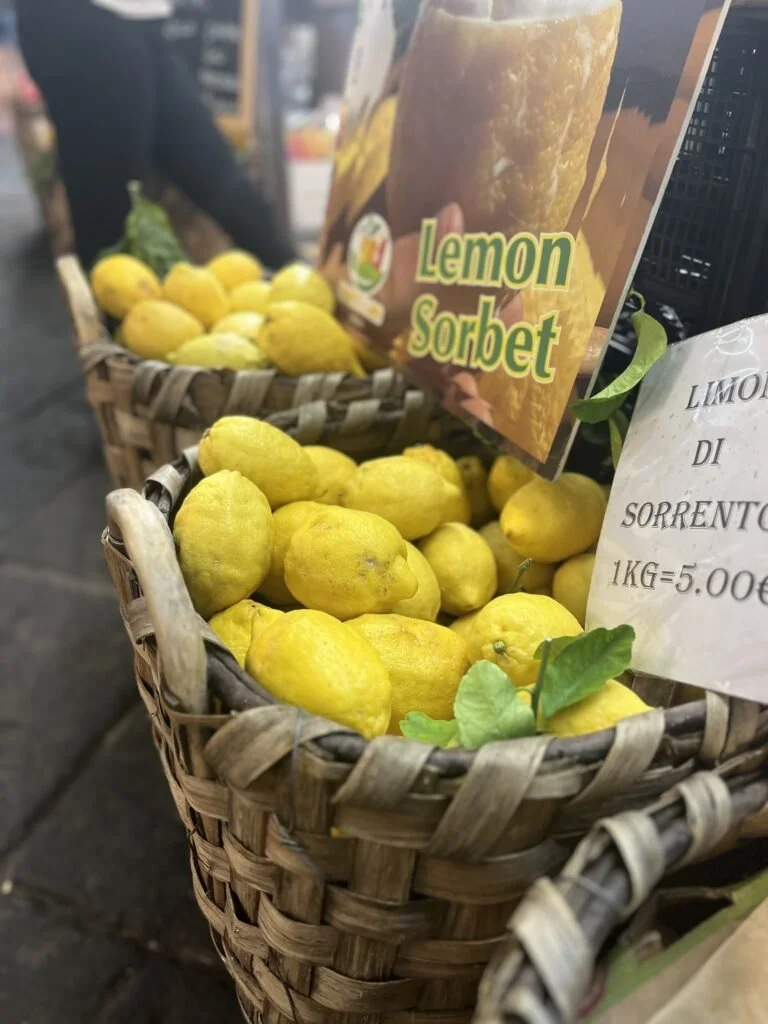 Sorrento where lemons rule