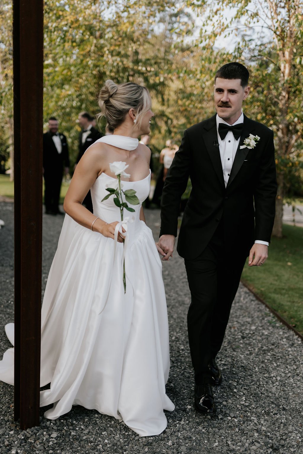 Gold Coast autumn wedding, Australian wedding gardens with autumn glow. One of the best seasons to be married in Qld, autumn offers beautiful temperate weather.