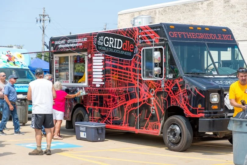 Food Truck Night • Ange &amp; The Relics • Off the GRIDdle Food Truck