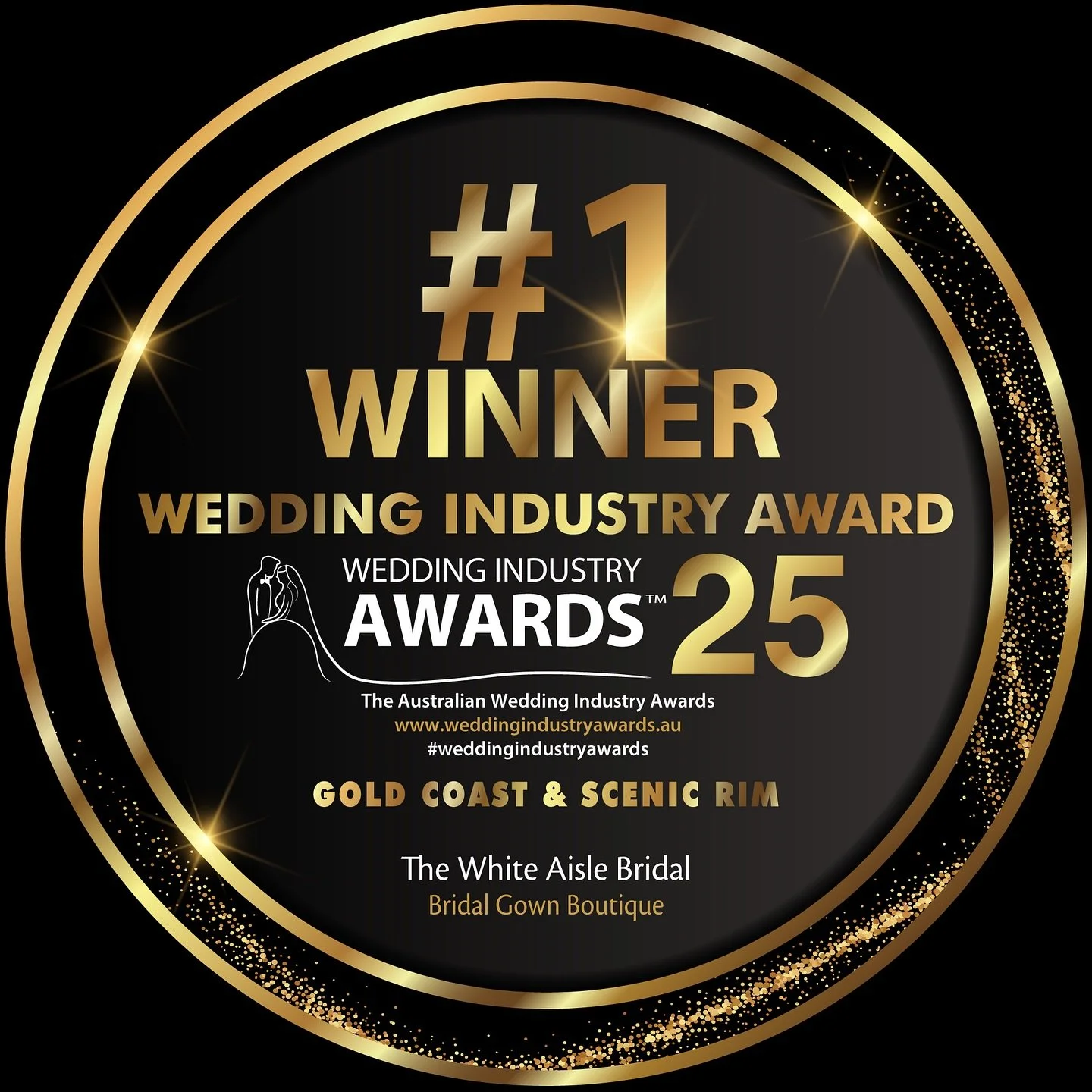 It’s official— we have been awarded TOP Bridal Gown Boutique for the Gold Coast & Scenic Rim region and we’re a touch excited 💫
A heartfelt thank you to @weddingindustryawardsaustralia and to EVERY single one of our beautiful