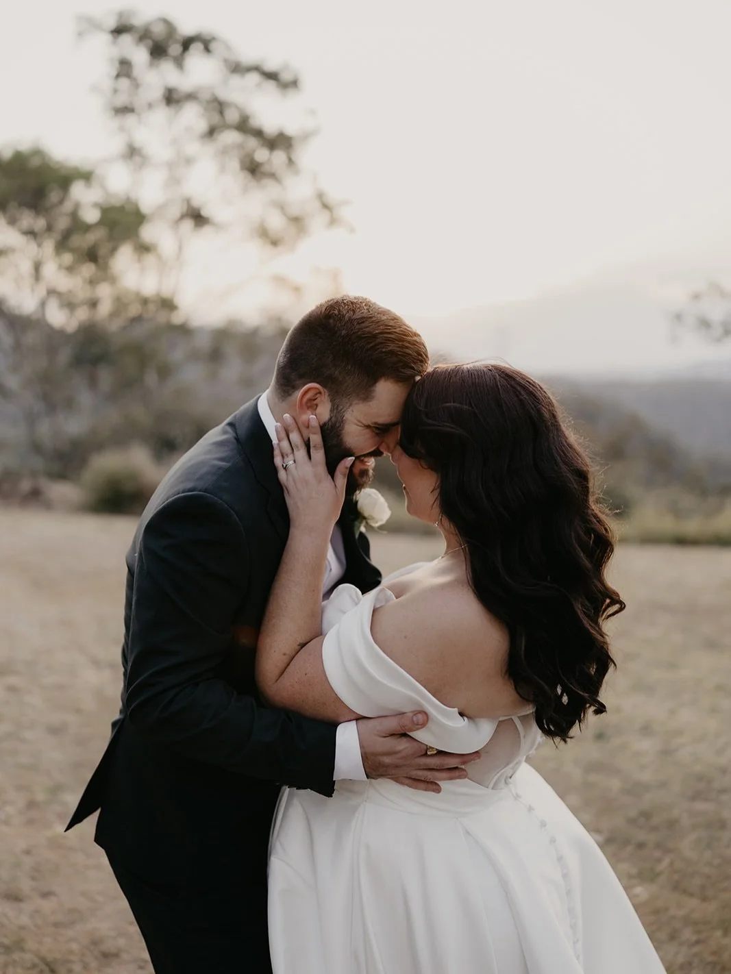 You may know her as @taylajaynephotography but last year this gorgeous lady had her own turn in front of the lens &mdash; saying I do to her love Tom 🤍

Tayla wore a custom (and truly stunning!) Elena gown by @trishpeng, and it could not have been m