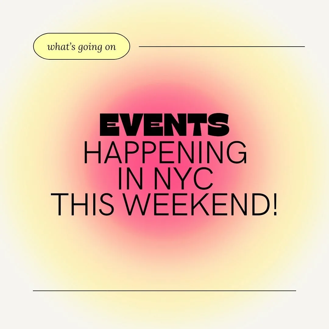🌞🦋EVENTS HAPPENING IN
NYC THIS WEEKEND 🌞🦋

From your go-to event planner, here&rsquo;s the lineup to elevate your weekend: Let&rsquo;s get frisky at @therosemontnyc with their party for the wildest with @thezoo.ny and then after that nasty hangov