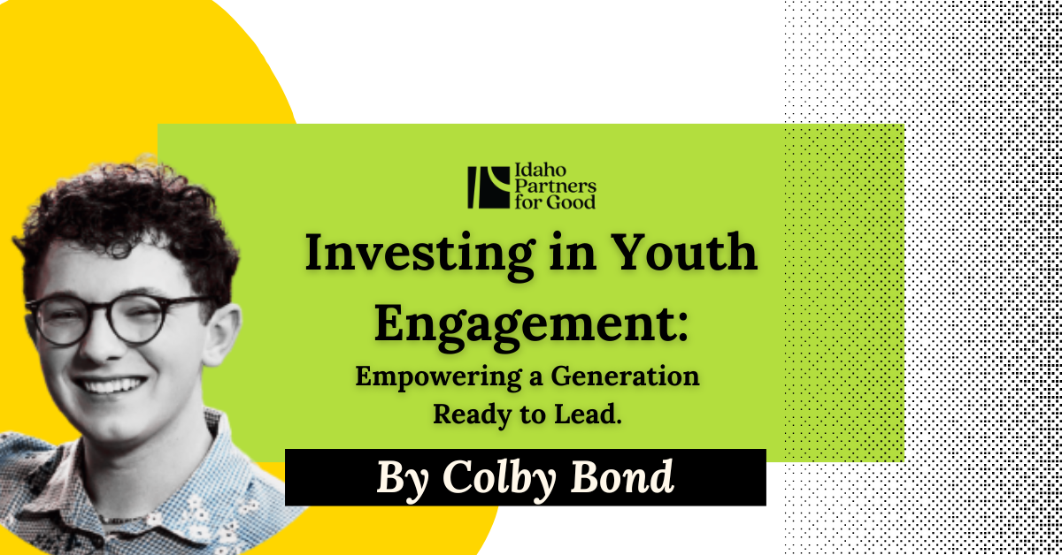 Investing in Youth Engagement: Empowering a Generation Ready to Lead. 