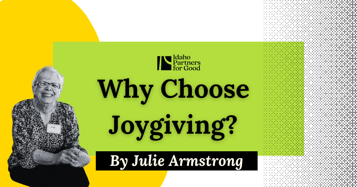 Why I Chose Joygiving