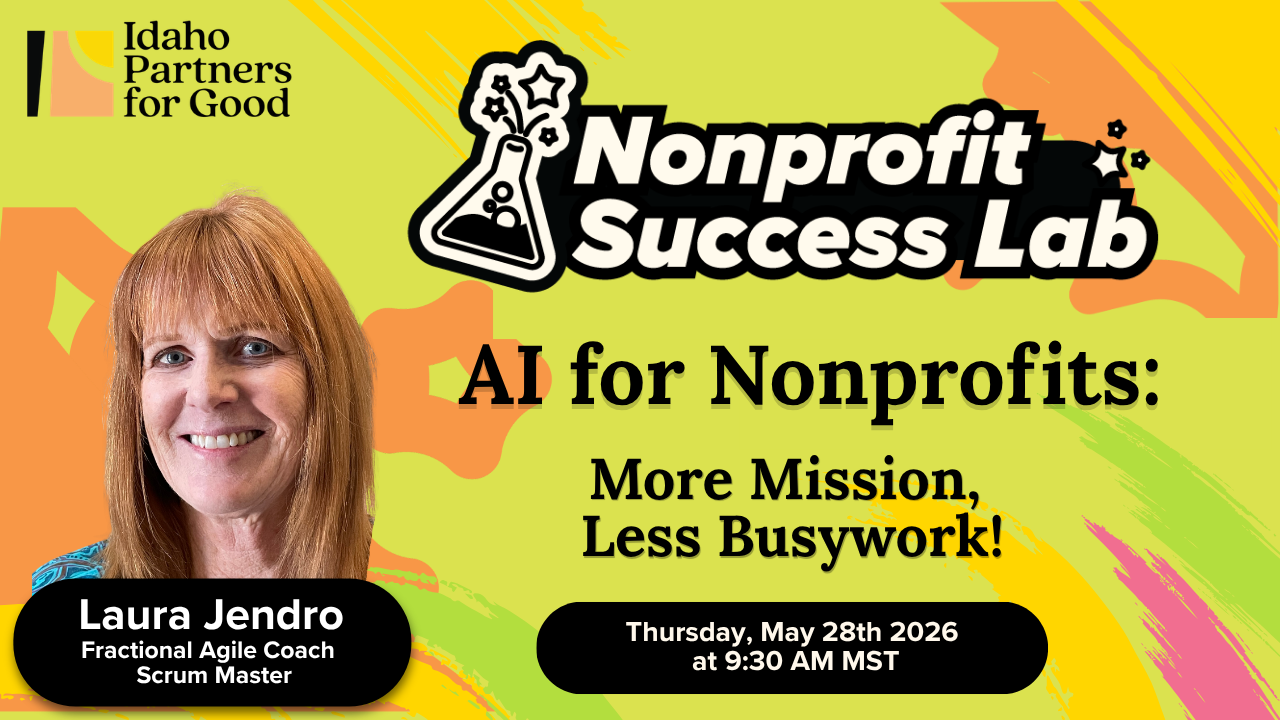 AI for Nonprofits: More Mission, Less Busywork!