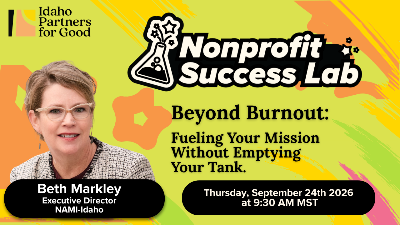 Beyond Burnout: Fueling Your Mission Without Emptying Your Tank.