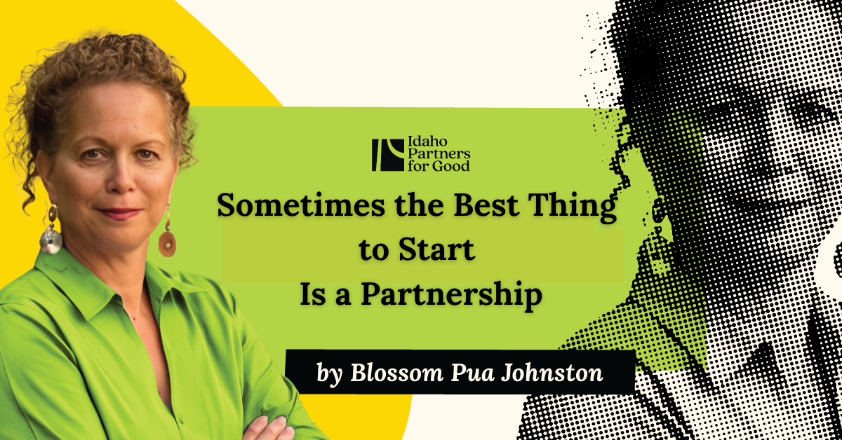 Sometimes the Best Thing to Start Is a Partnership