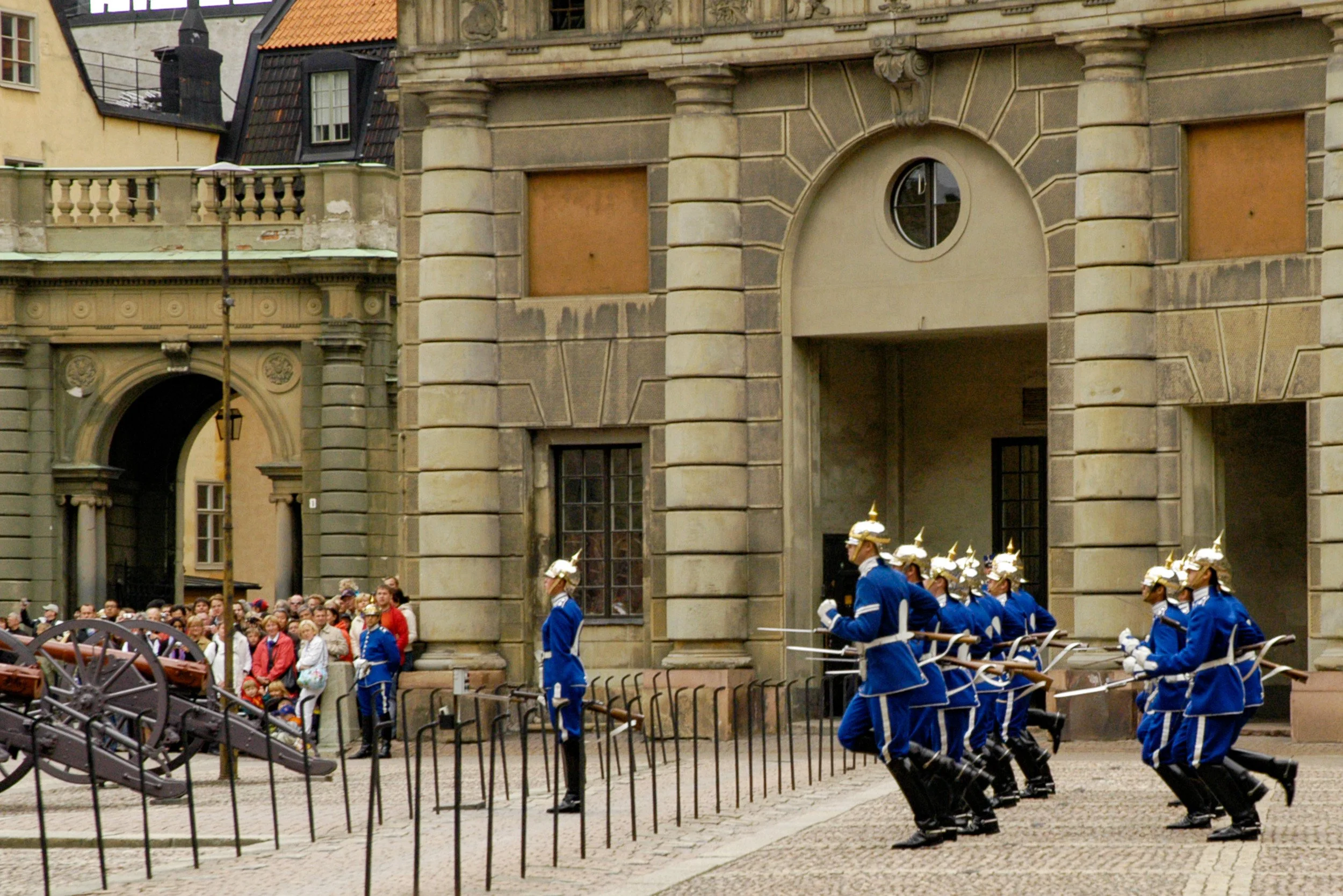 Stockholm changing of the guards