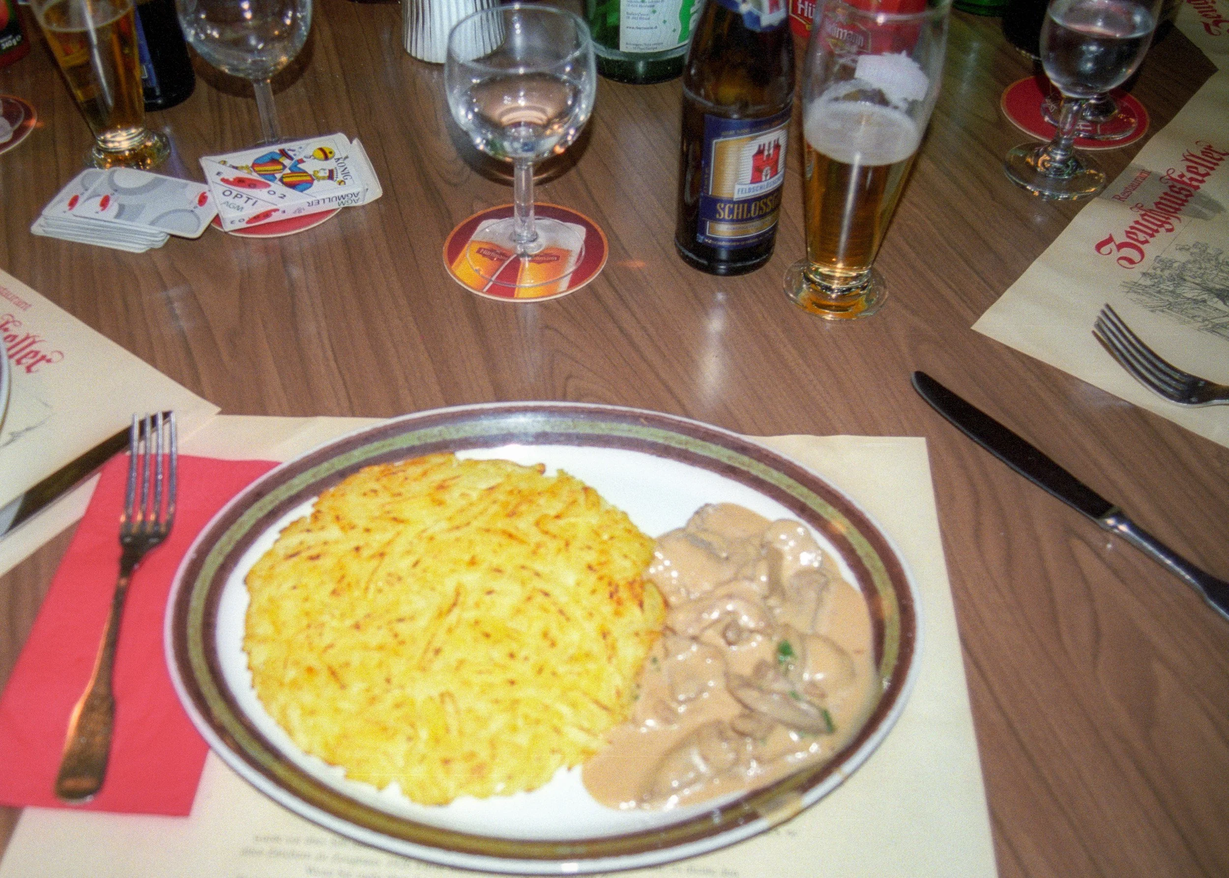 A family favorite: geschnetzeltes mit rösti