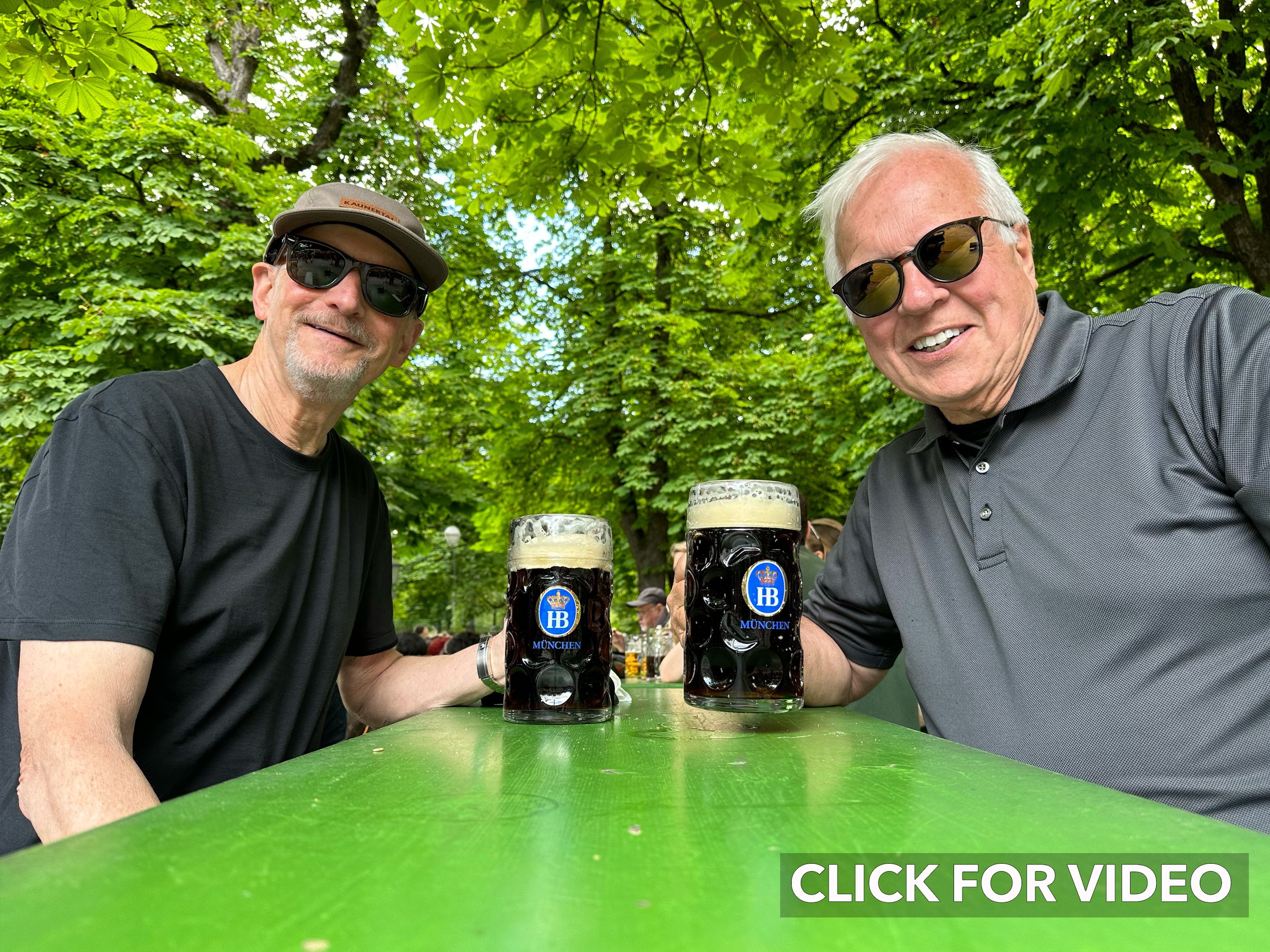 Englischgarten Toast to Munich's 865th Birthday. CLICK IMAGE FOR VIDEO