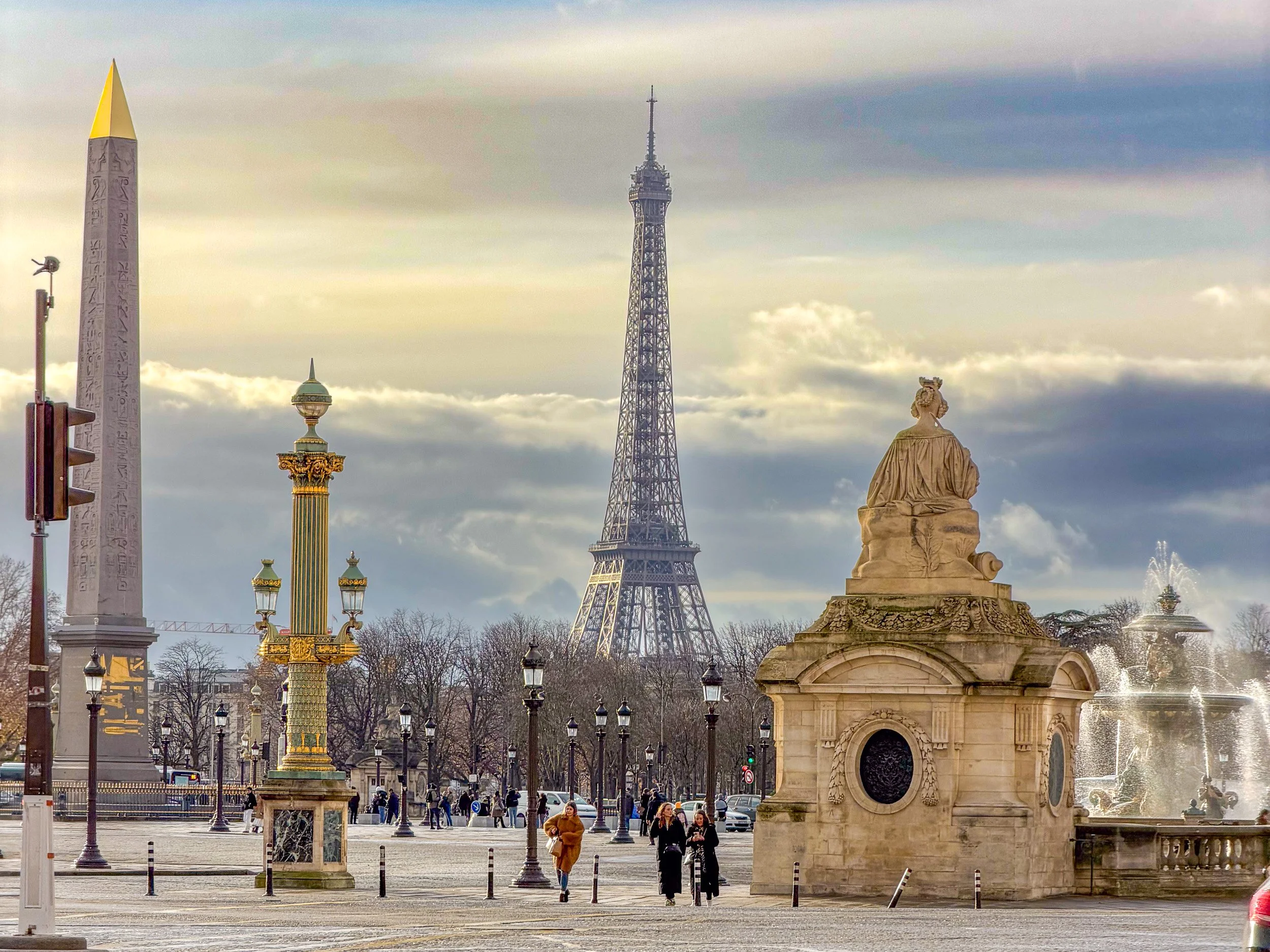 La Tour in the winter sun.