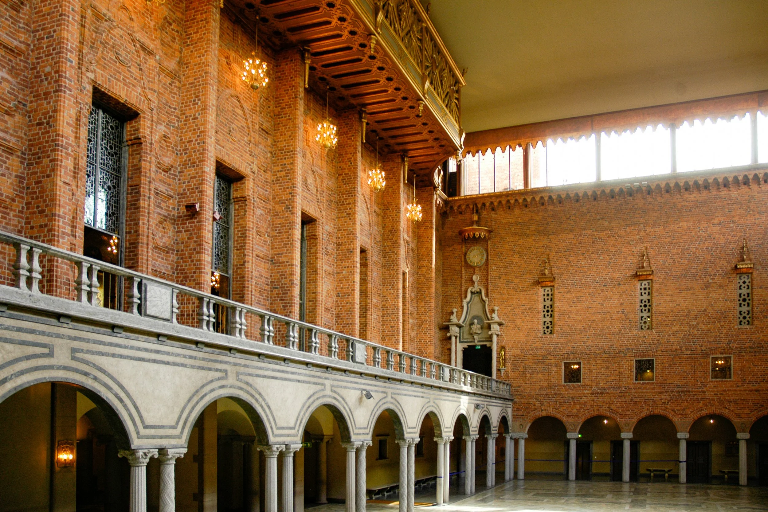 Stockholm City Hall Nobel Dinner location