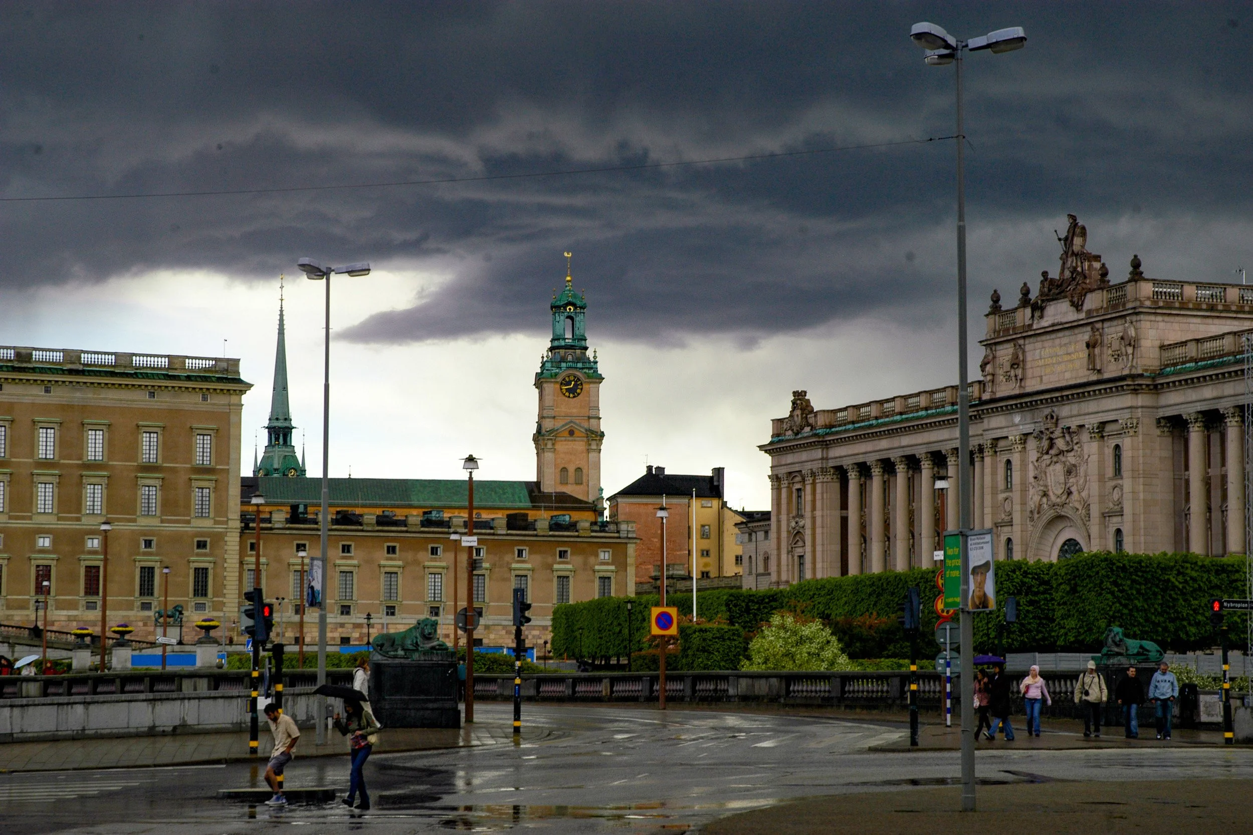 Storm over Stockholm