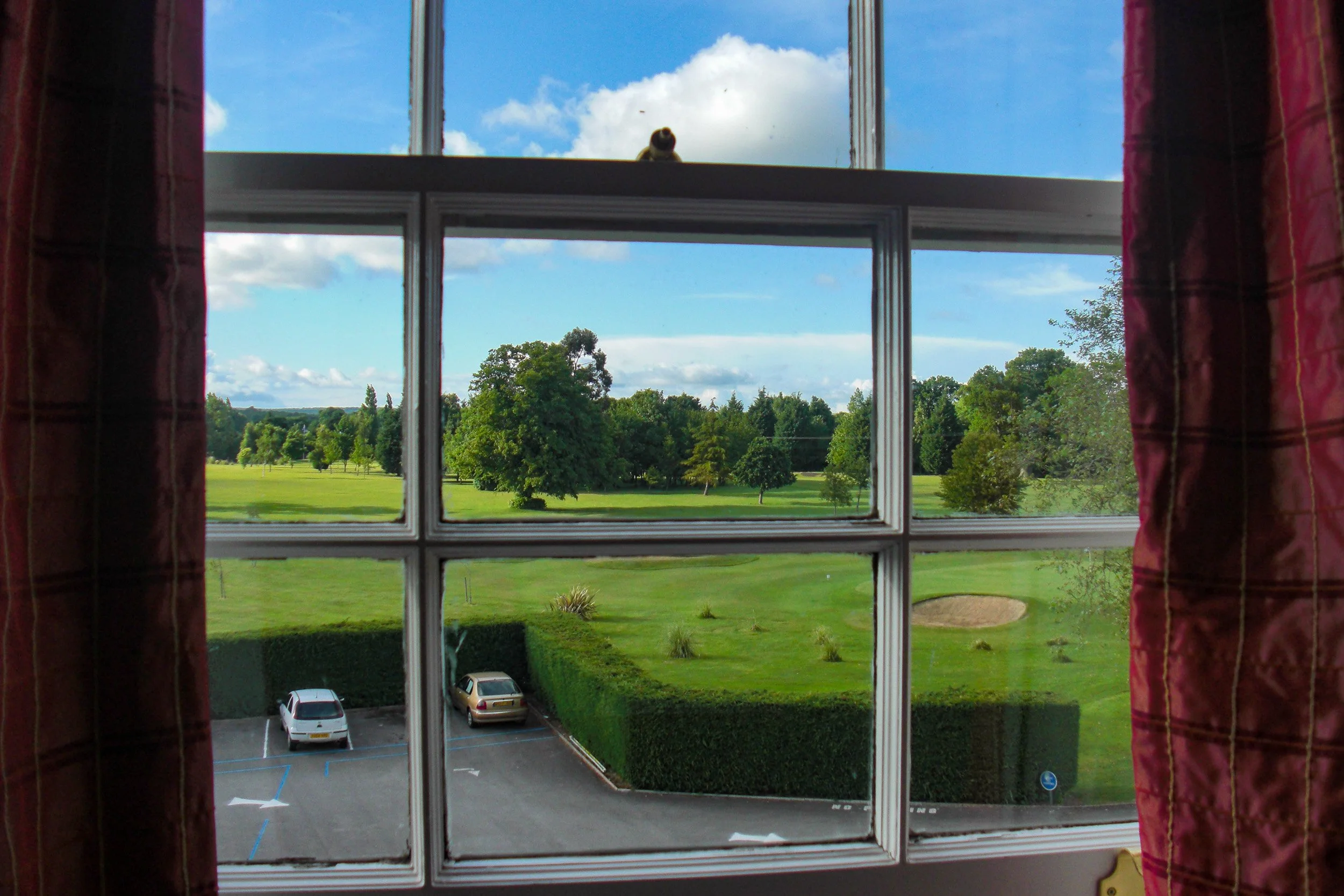 View from the Hilton Avisford Park 