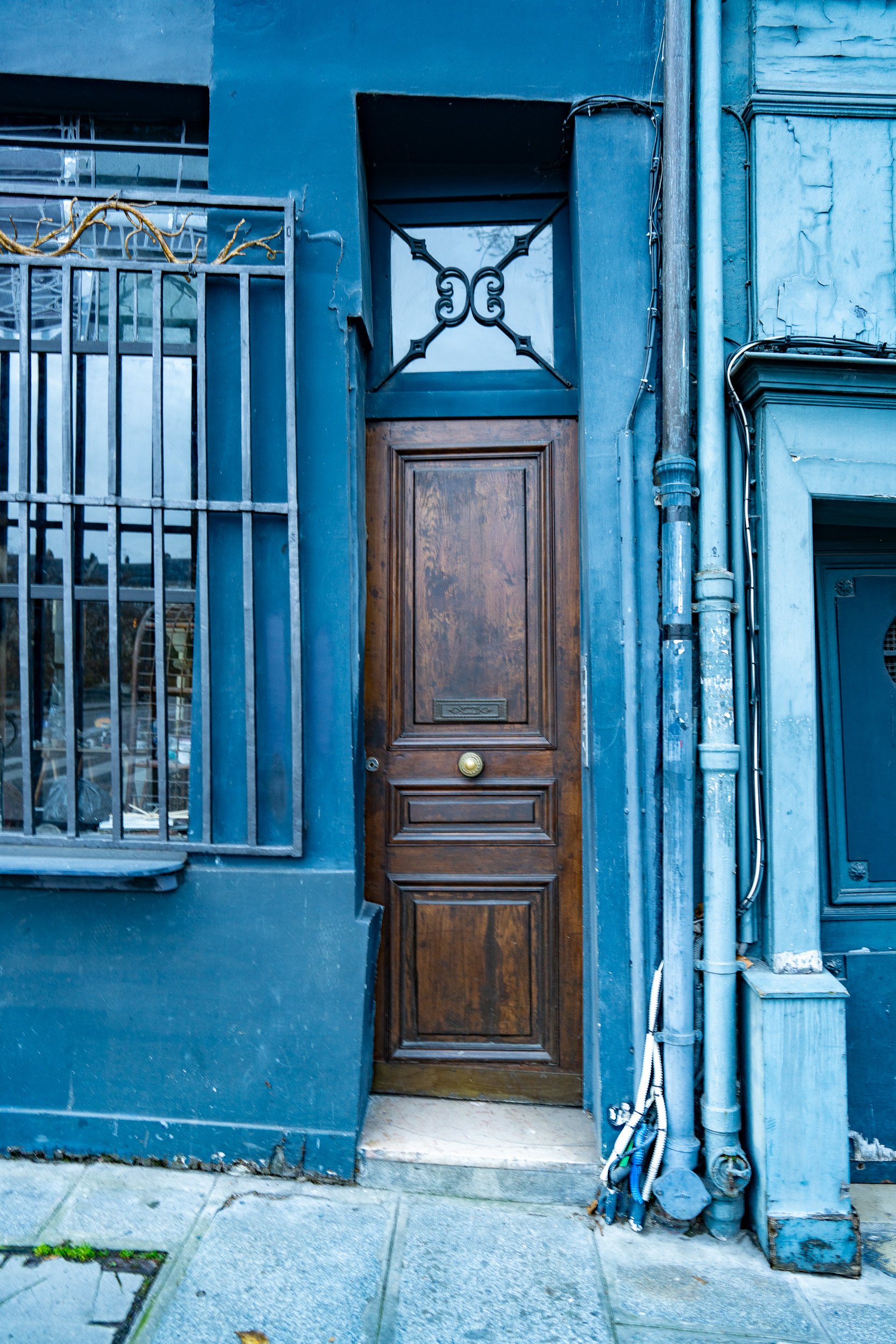 Photo class began with a crooked doorway 