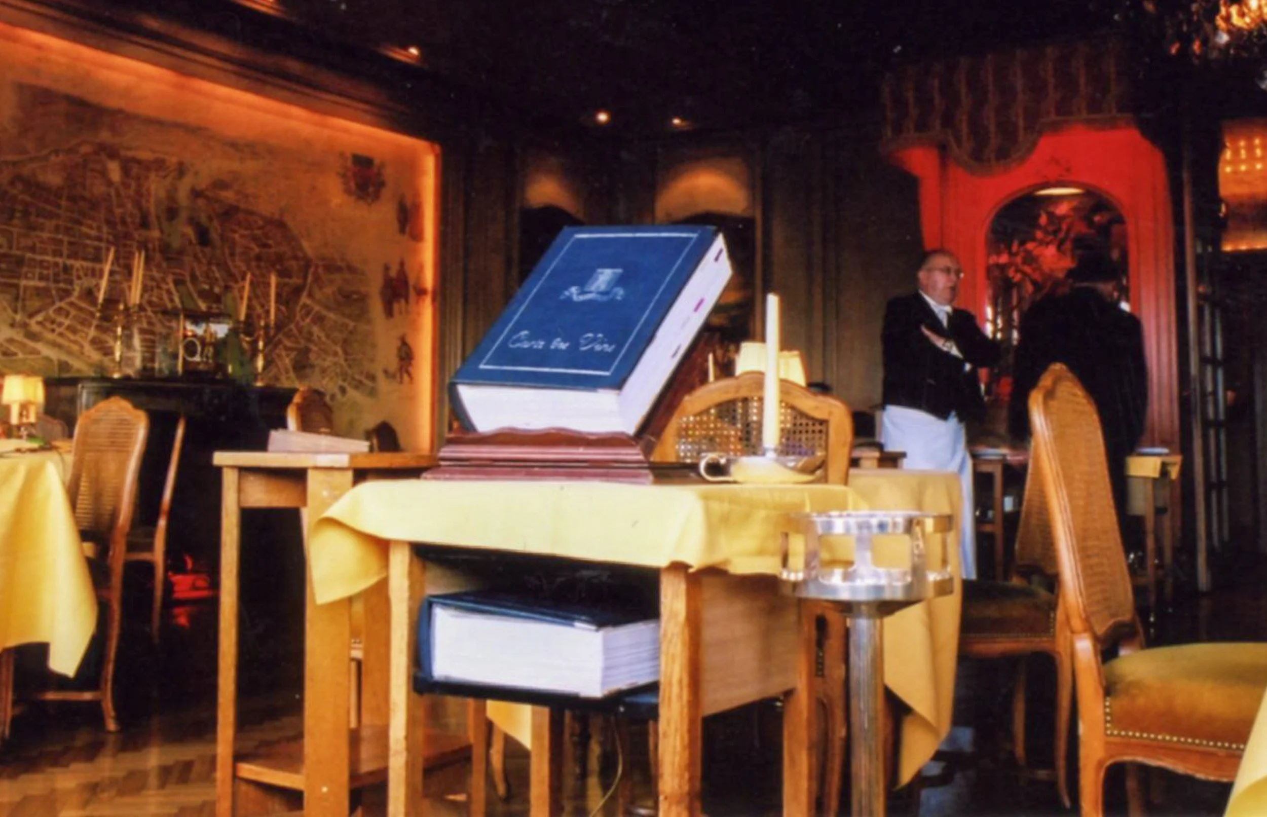 The Tour d'Argent wine list