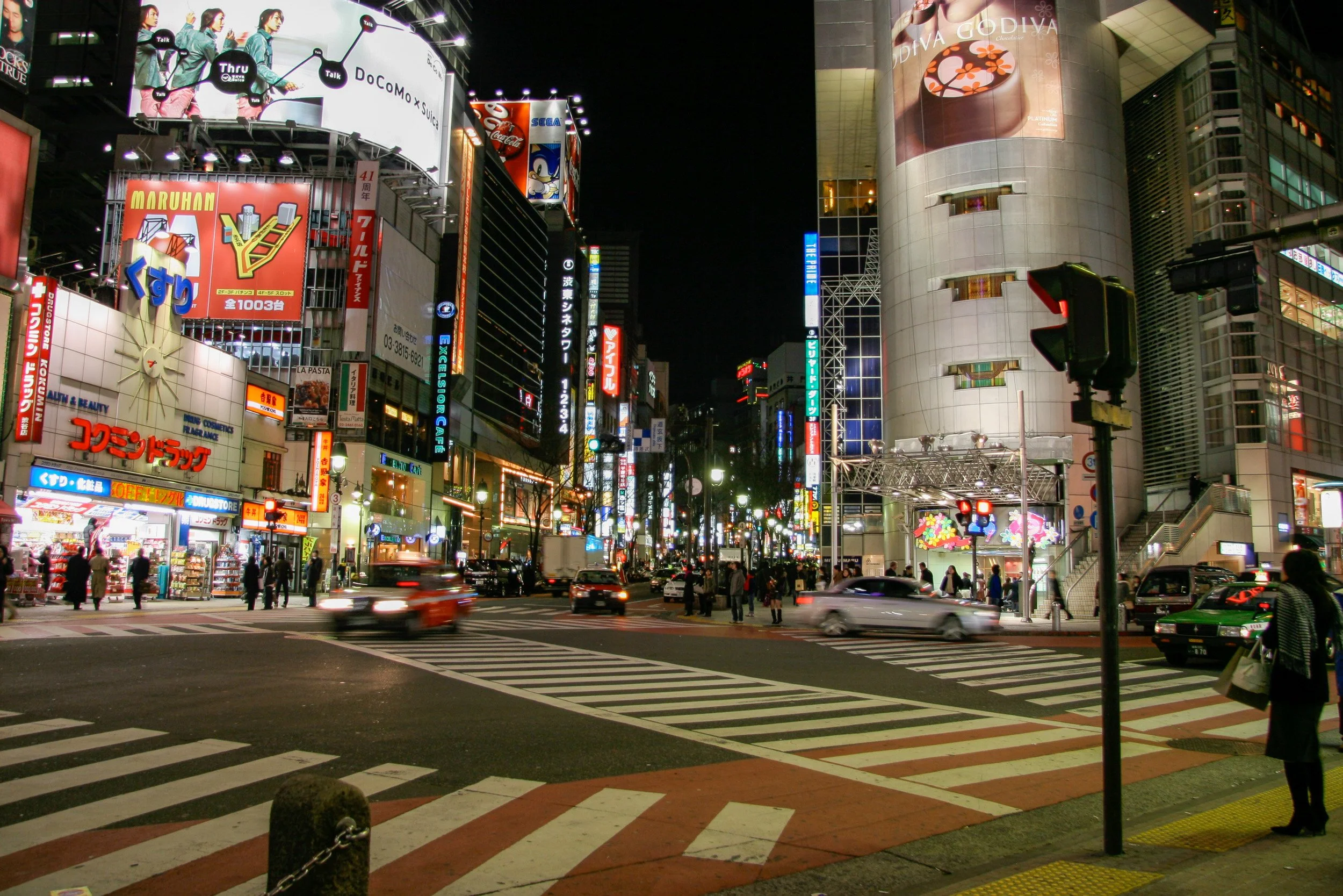 Shibuya pedestrians