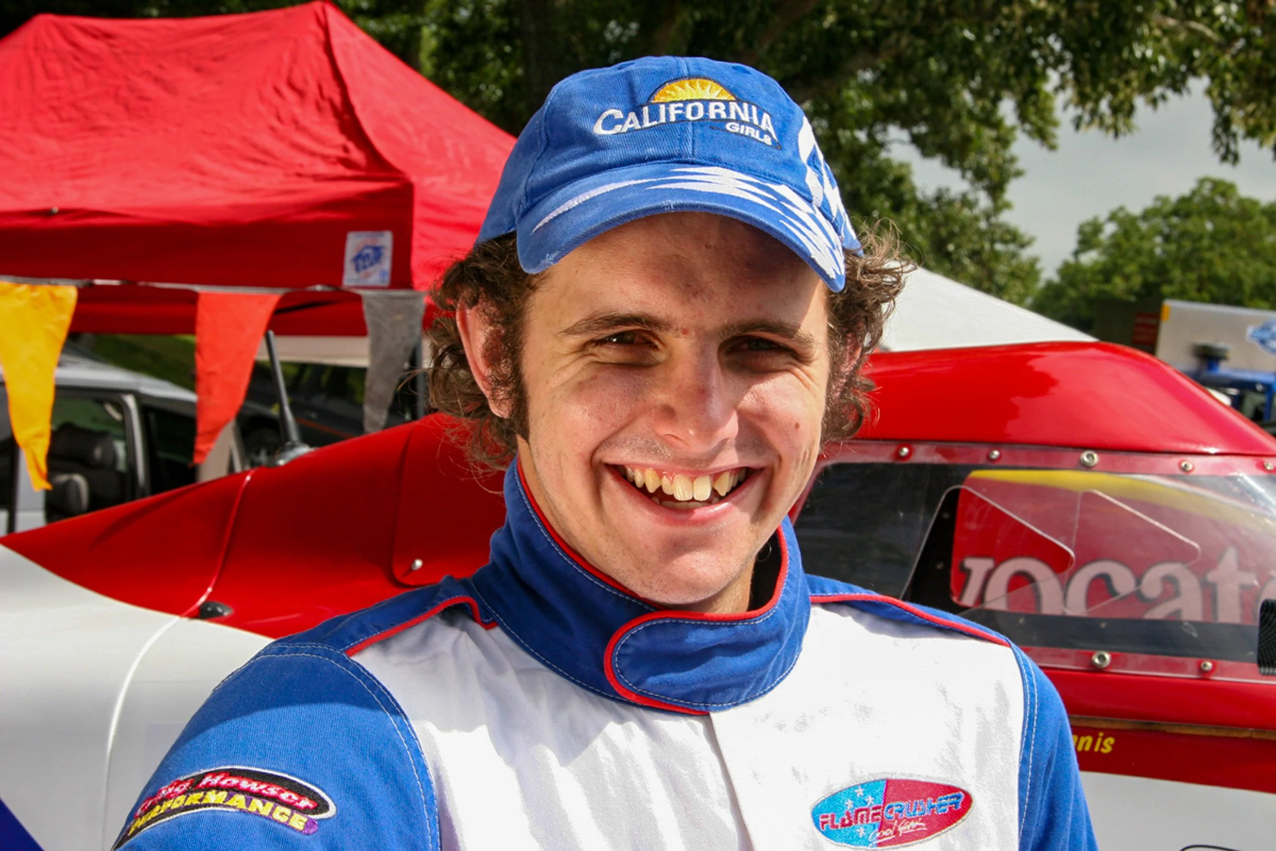 Luke, our patient, interviewee and jet boat driver