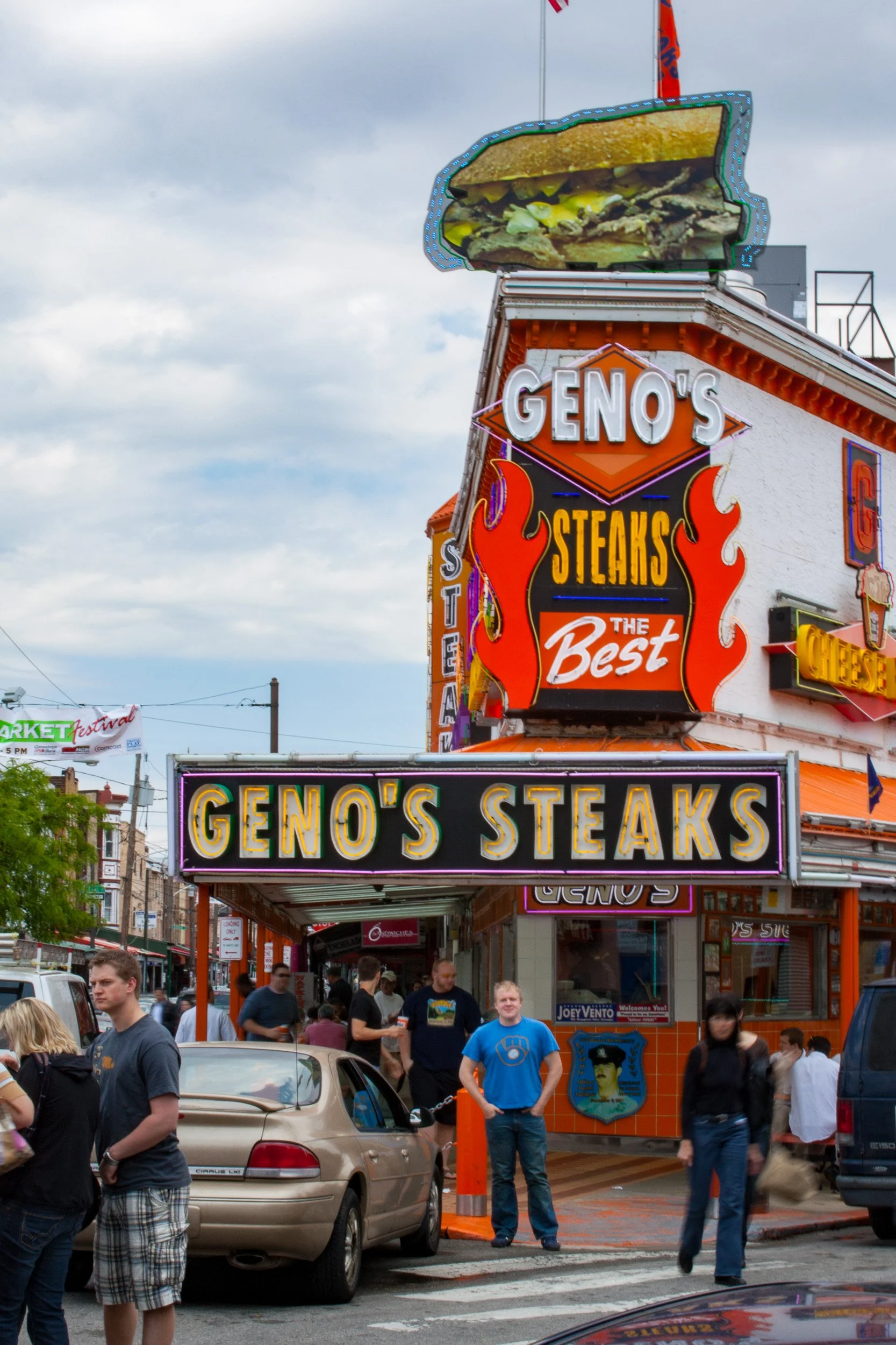 Cheese steak competition
