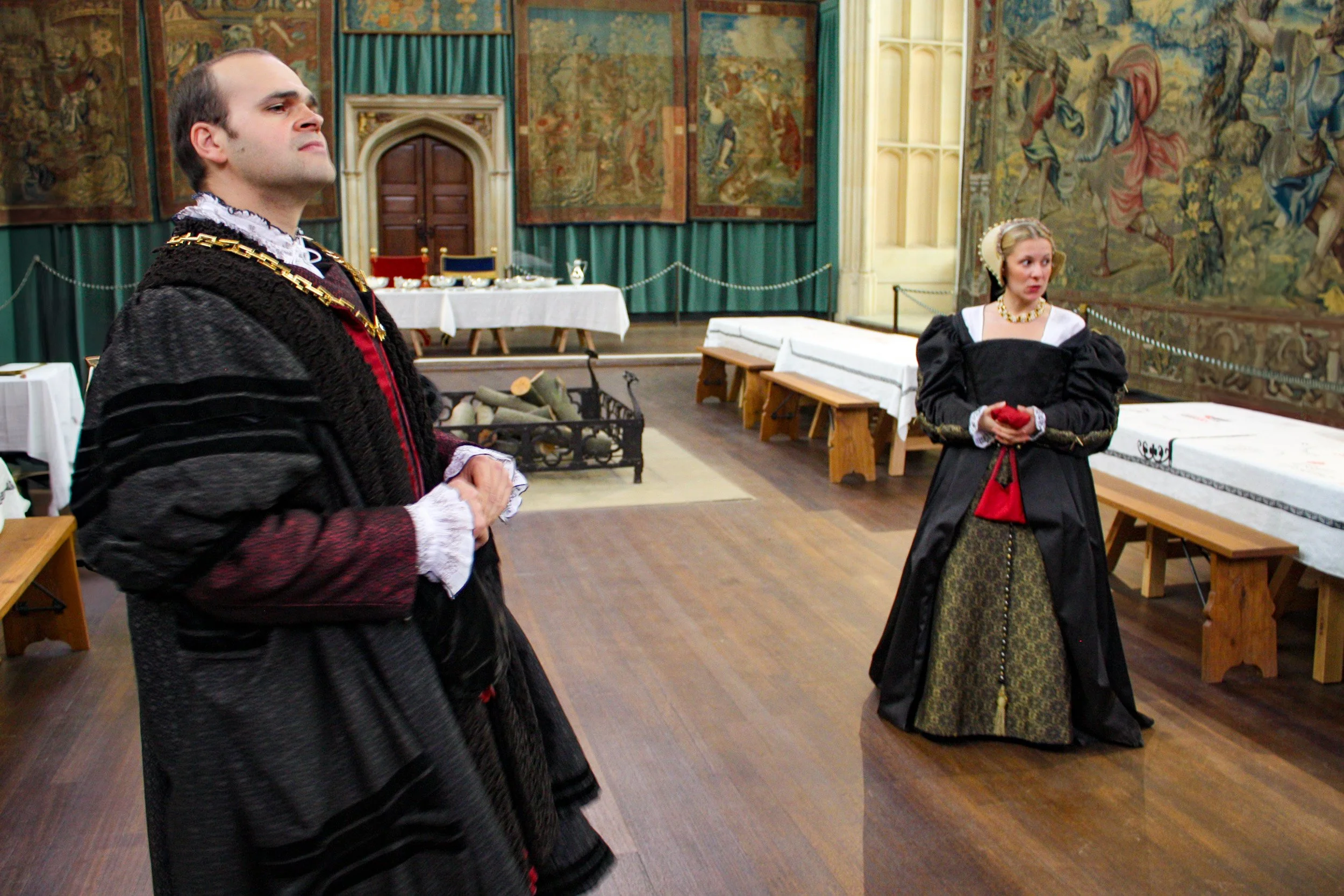 Hampton Court reenactment