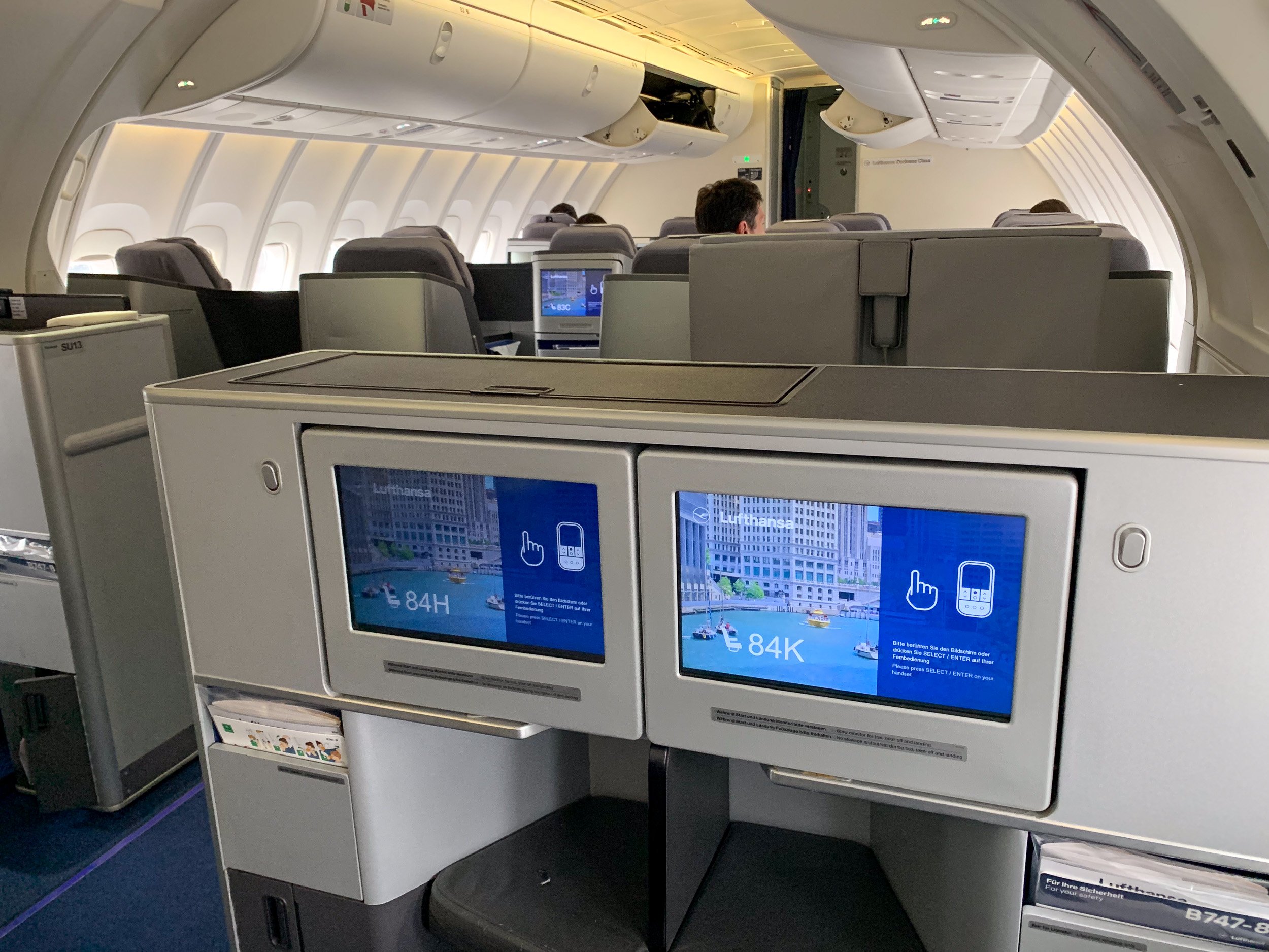 Lufthansa upper deck