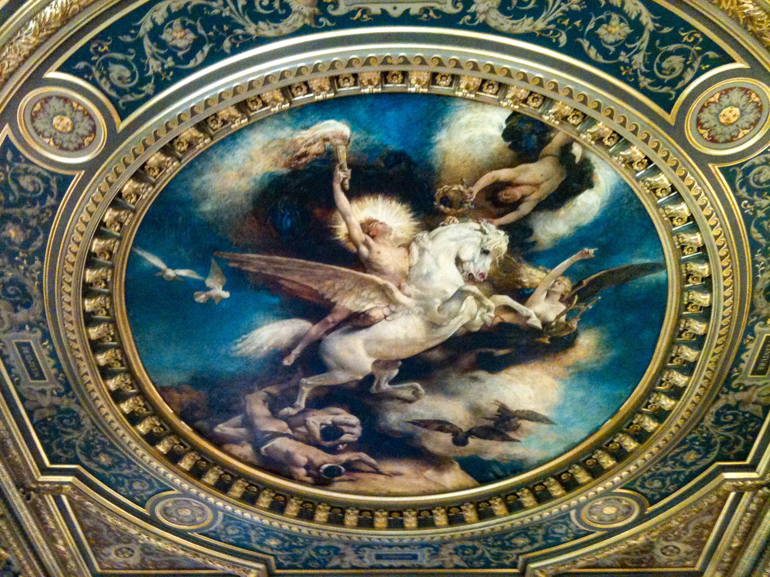Hotel de Ville ceiling