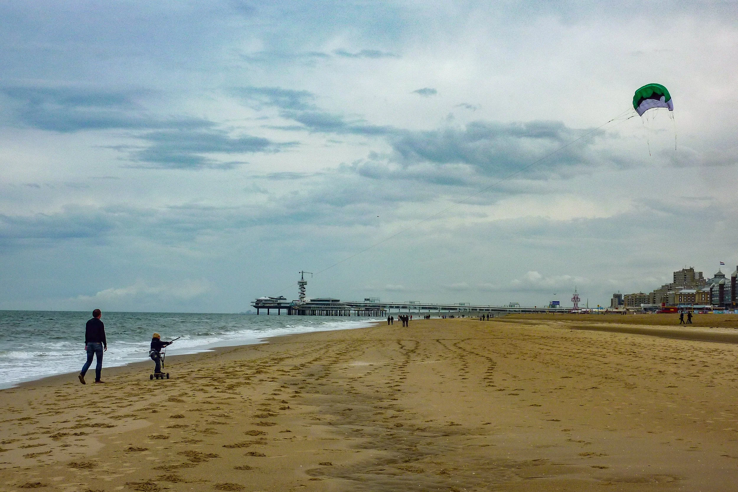 Scheveningen beach near The Hague