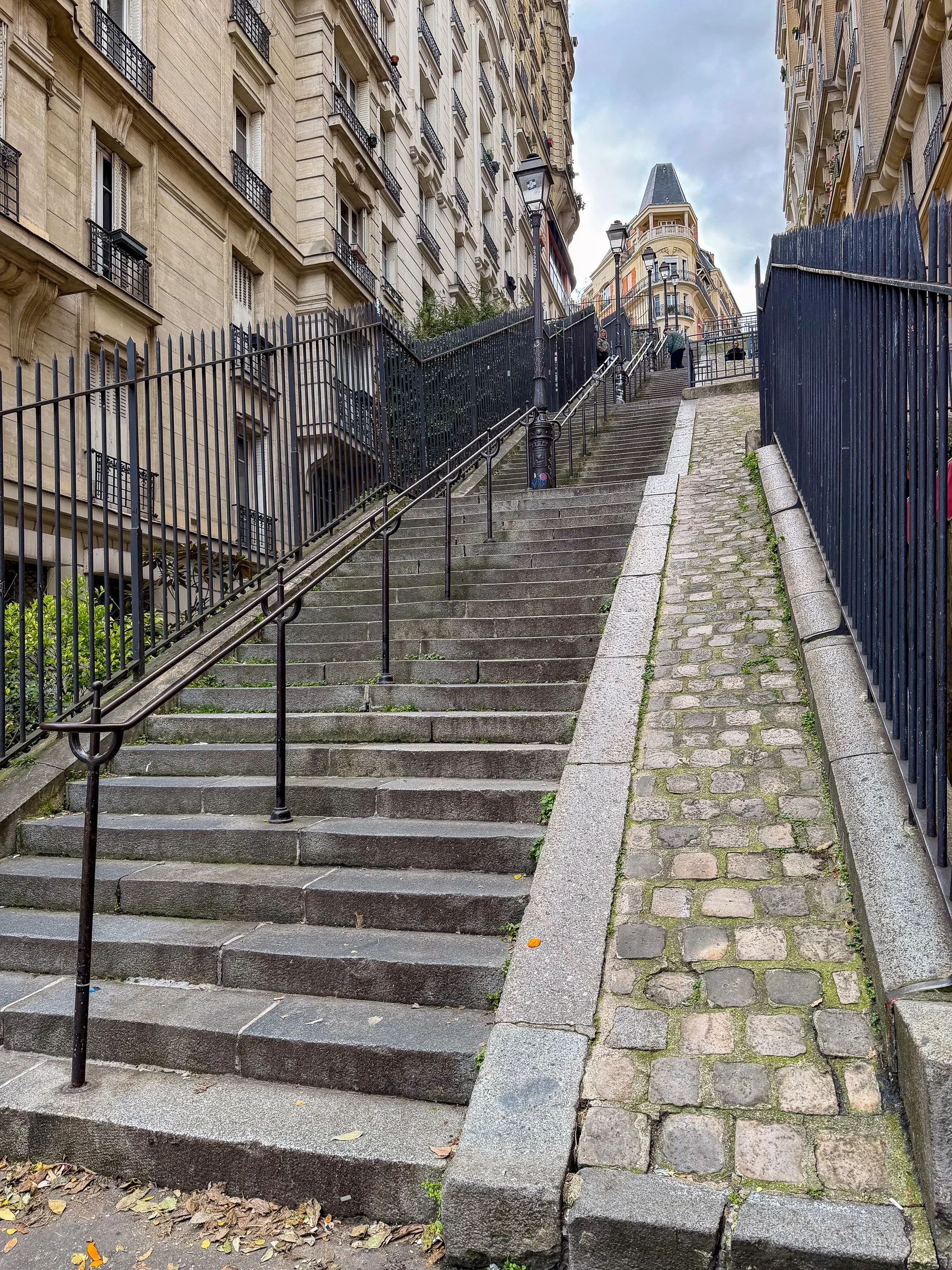 Montmartre stairs.